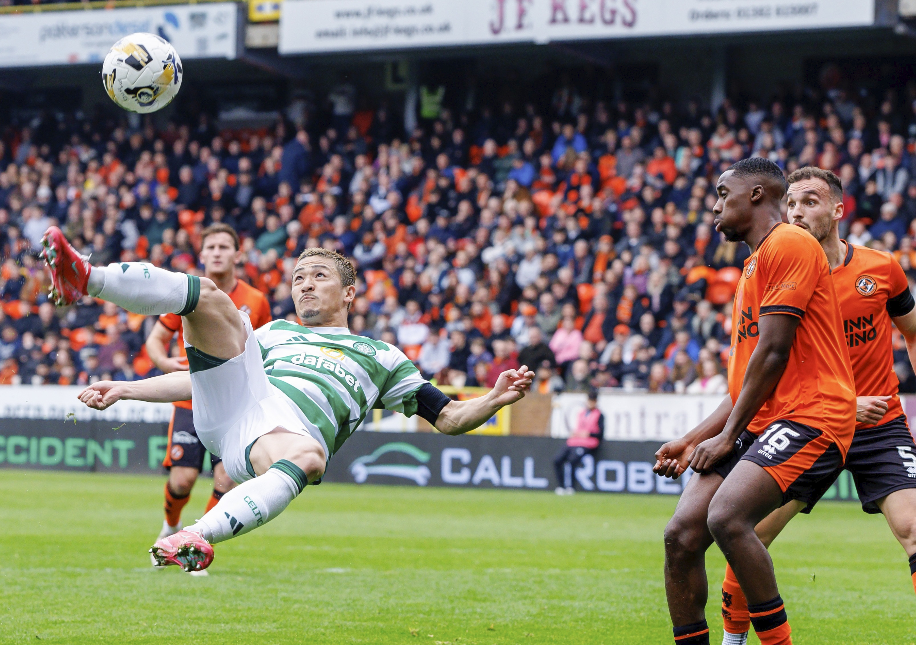 セルティックが4連覇、歴代最多タイ55度目 サッカーのスコットランド