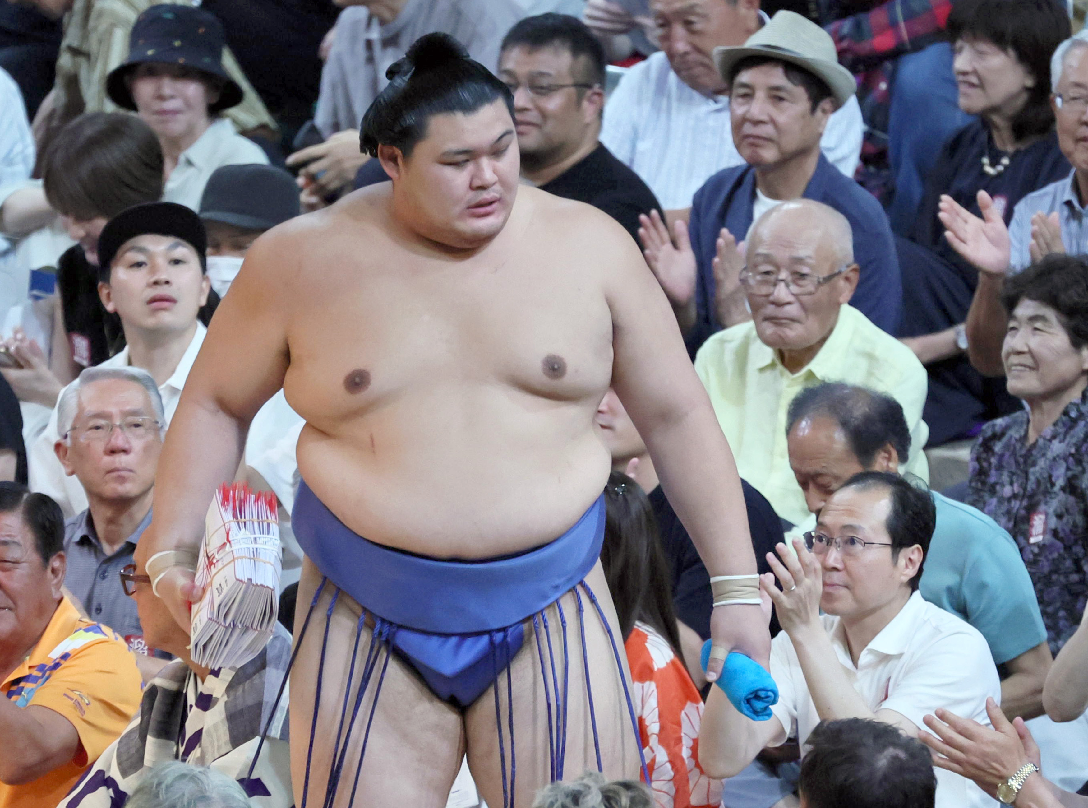 大の里、難敵・金峰山を圧倒「反省を生かしてやることを考えた 