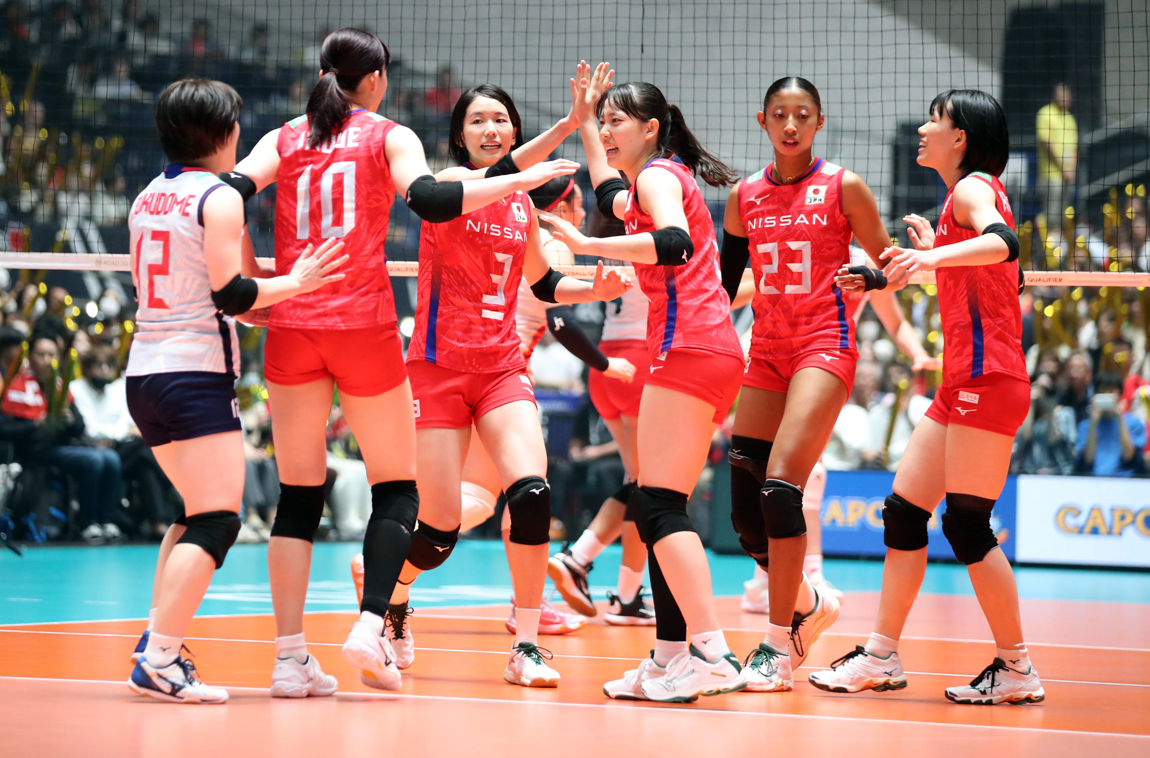 試合結果】日本女子、ペルーを終始圧倒しストレート勝ちで好発進