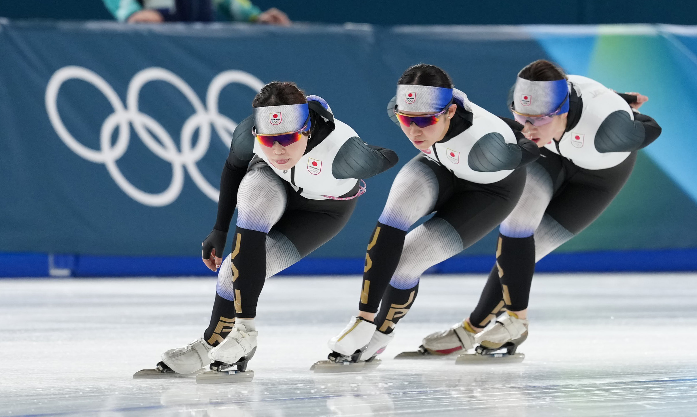 堀川桃香が先陣「いい滑りを」 佐藤綾乃らも試合会場で練習、スピード 