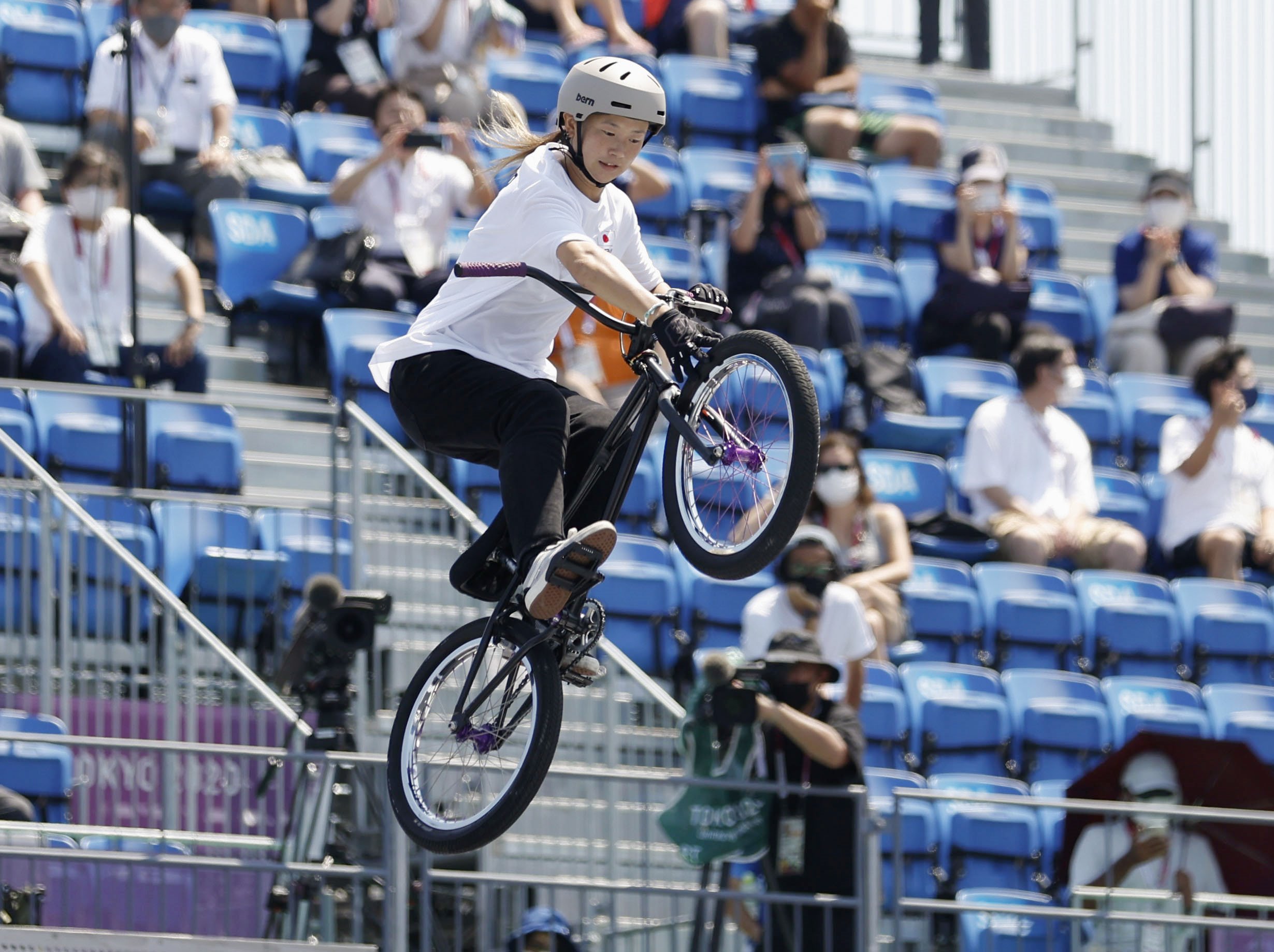 中村輪夢は５位 大池水杜７位 ｂｍｘフリースタイル パーク 自転車 サンスポ