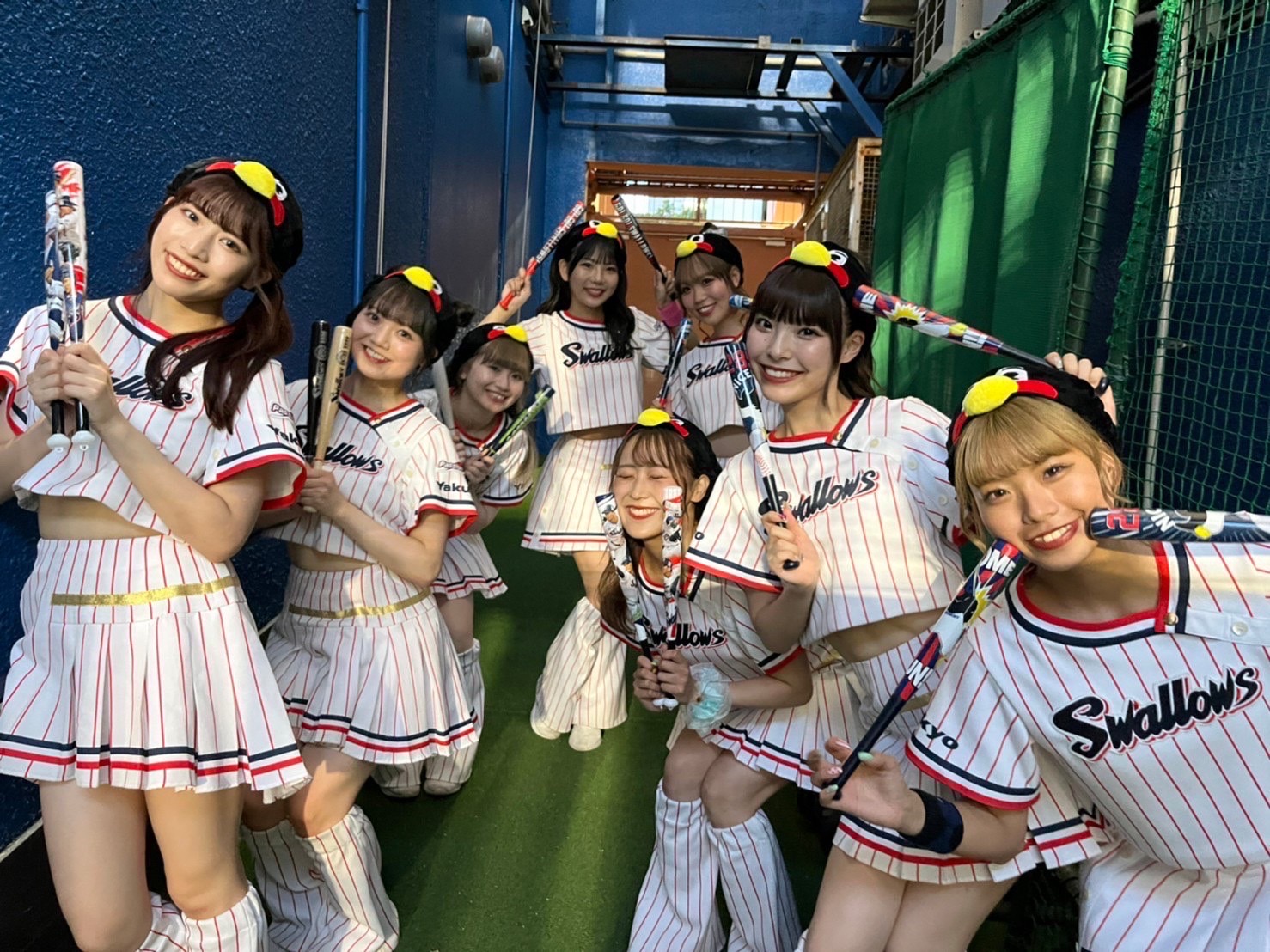 ヤクルト公式ダンスチーム「Passion」デコレーションの