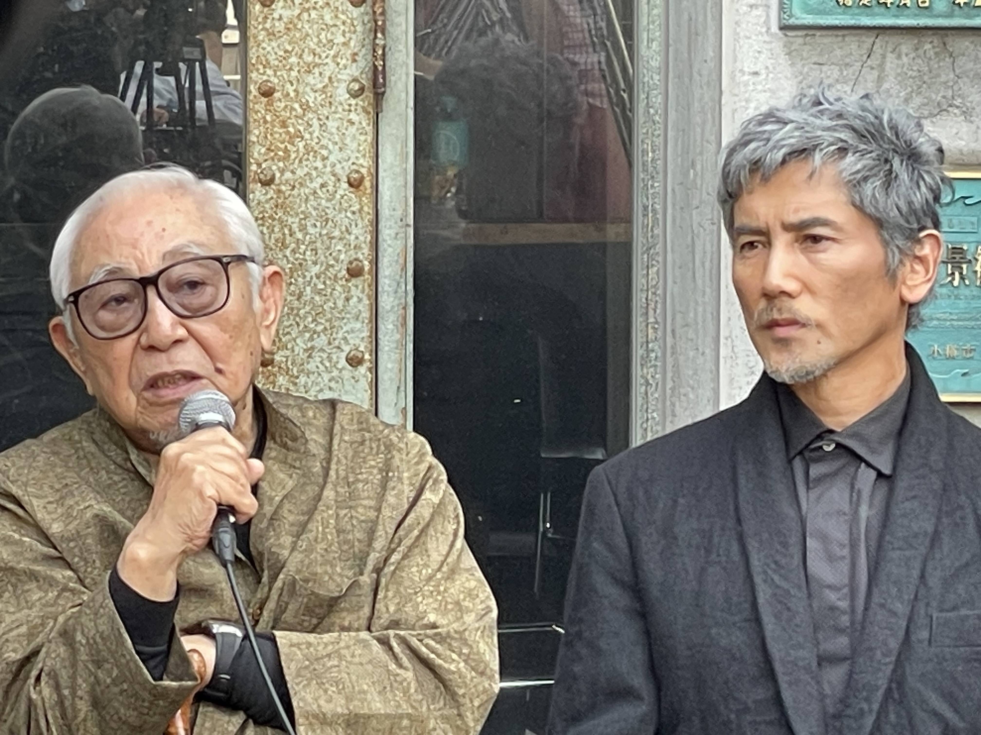 倉本聰氏「愛は永遠」 本木雅弘、小泉今日子らと小樽で映画「海の沈黙」取材会 ダブル不倫騒動の広末涼子にエールも（1/2ページ） - サンスポ