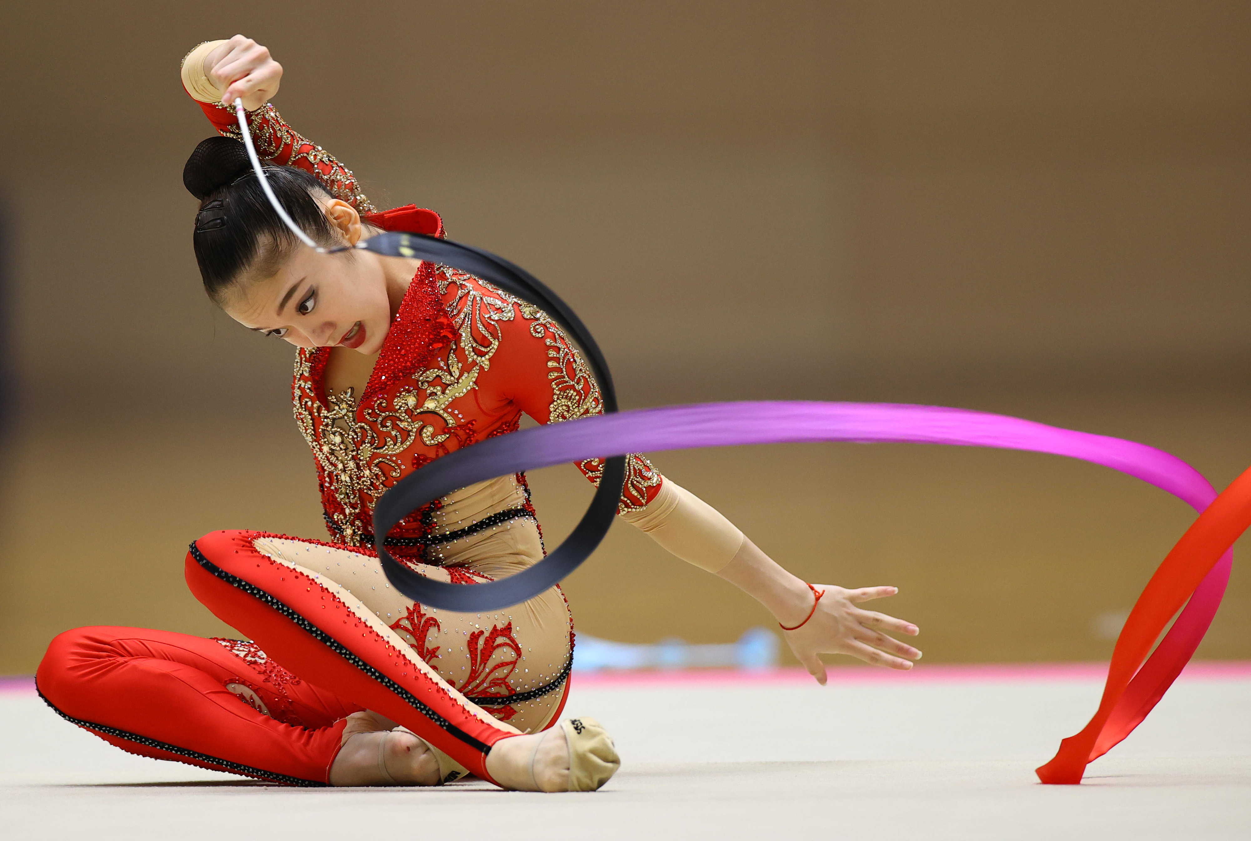 フォト特集 喜田純鈴 大岩千未来が初の五輪切符 新体操個人 産経ニュース