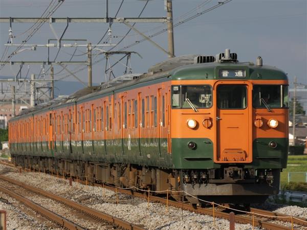 大特価定番静岡のカボチャ電車115系東海道本線最後の大目玉クハ115-188他シスS8編成浜松行kATO115系加工品 近郊形電車