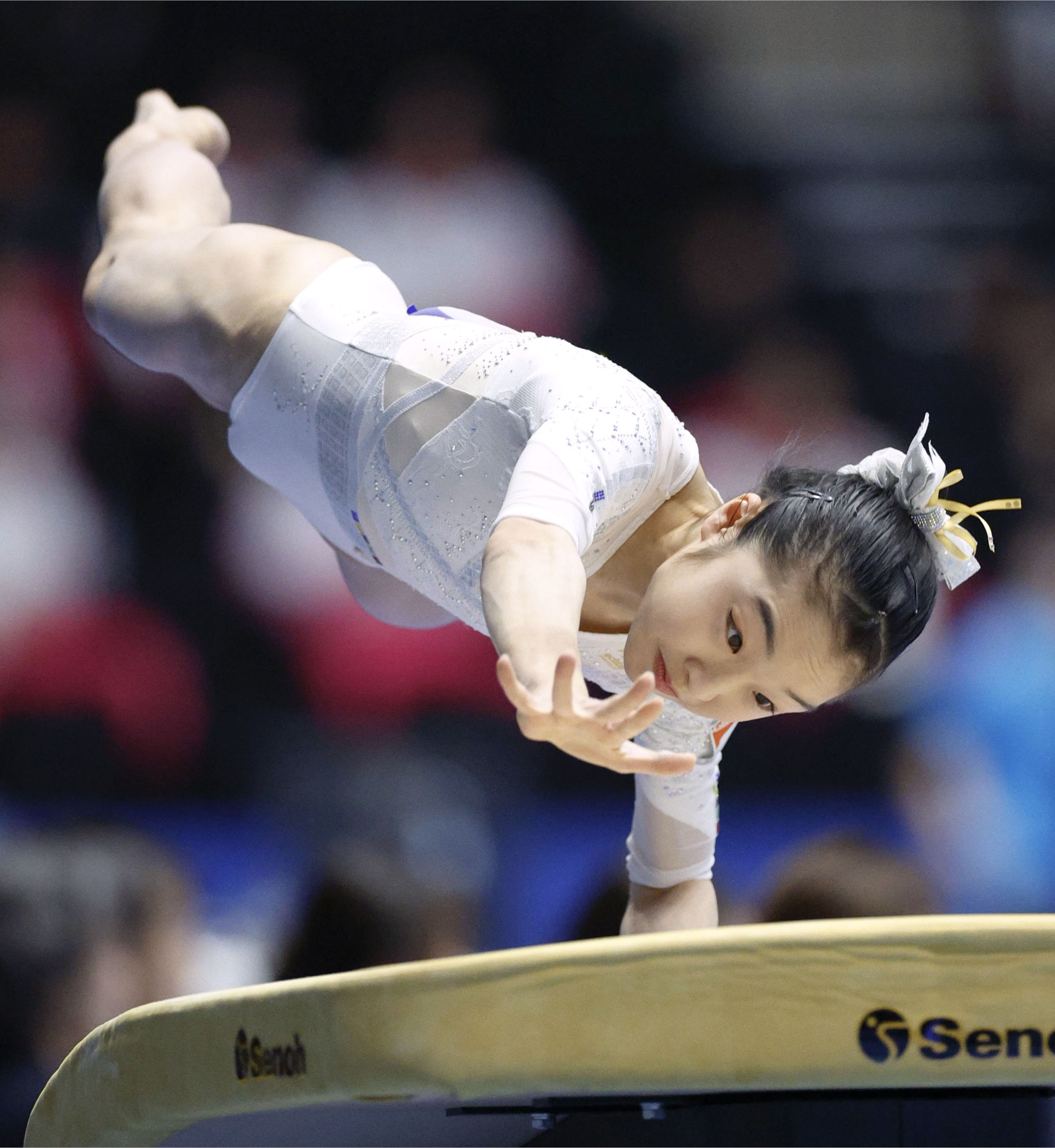 岡村真と杉原愛子の４位争いは混戦 ０・０３４点差、杉原「楽しんで練習していきたい／体操 - サンスポ