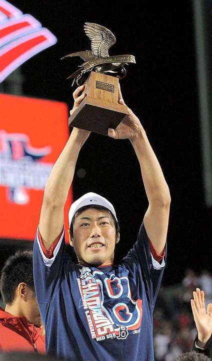 松井が跳び、上原が吠えた！ ALCS名場面 - イザ！