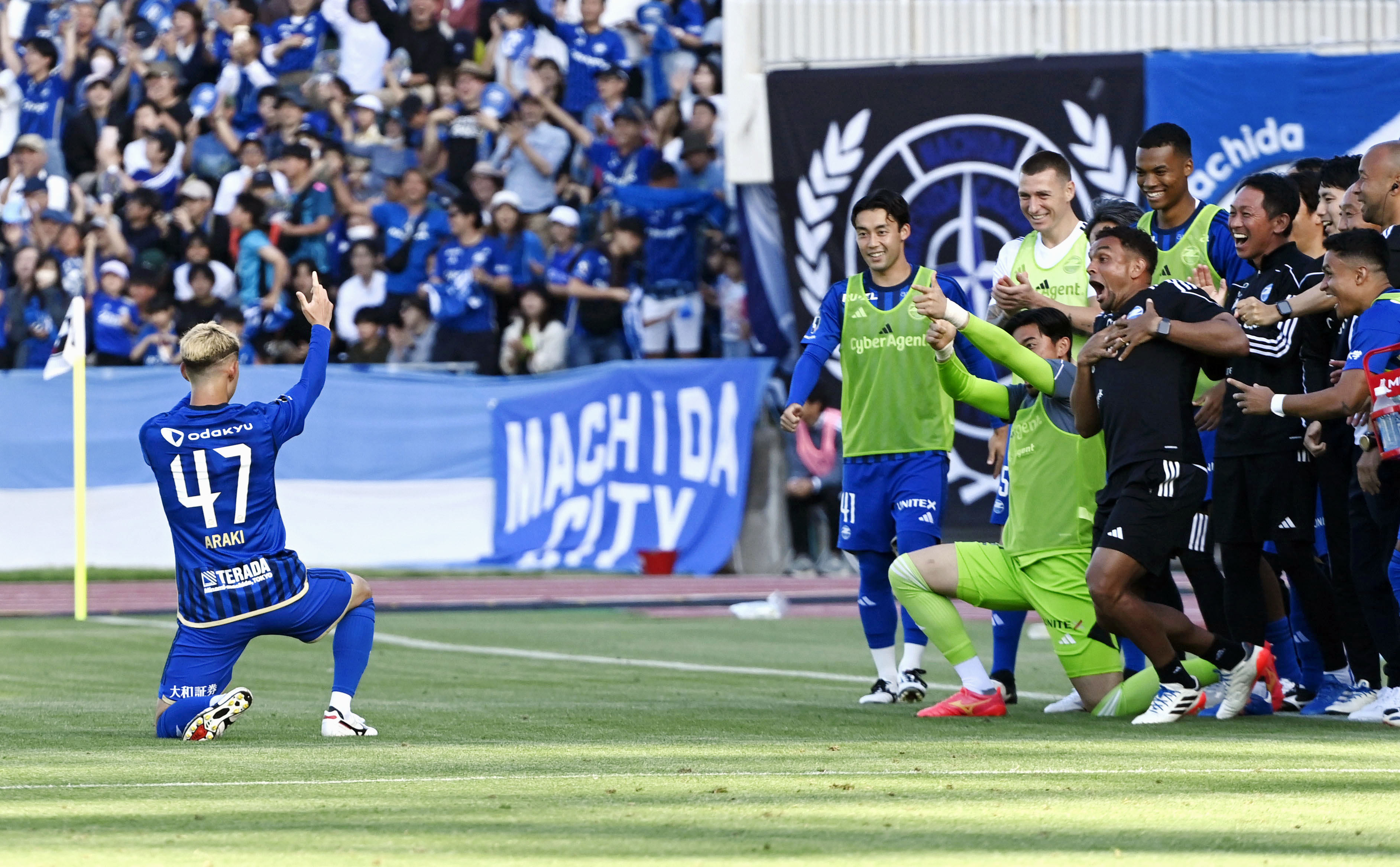 J1町田、首位返り咲き 1ゴール1アシスト、荒木駿太が導いた