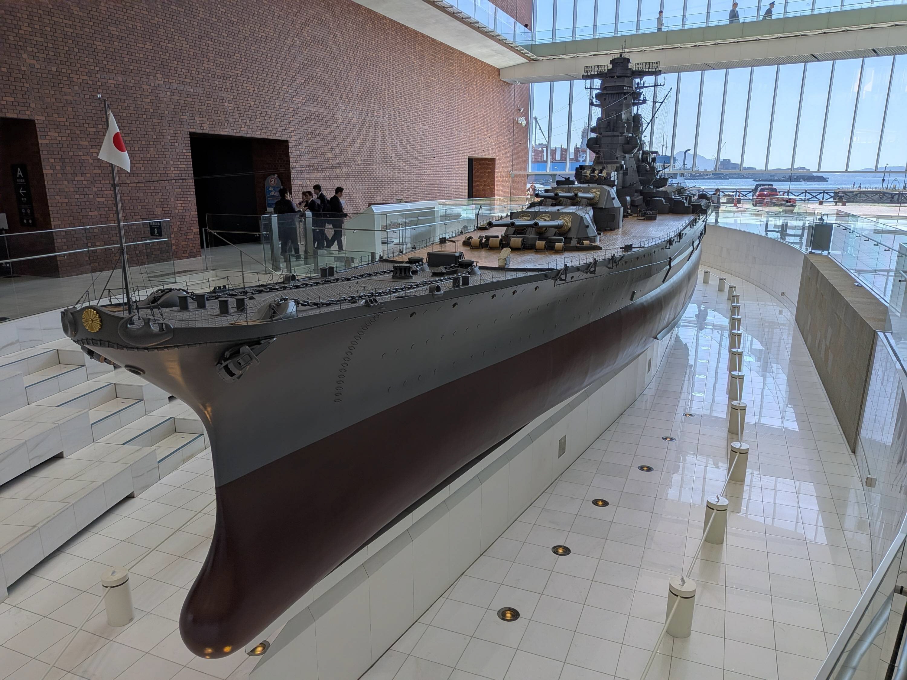 戦艦大和の模型改修、乗組員手記をデジタル化…再オープンの大和