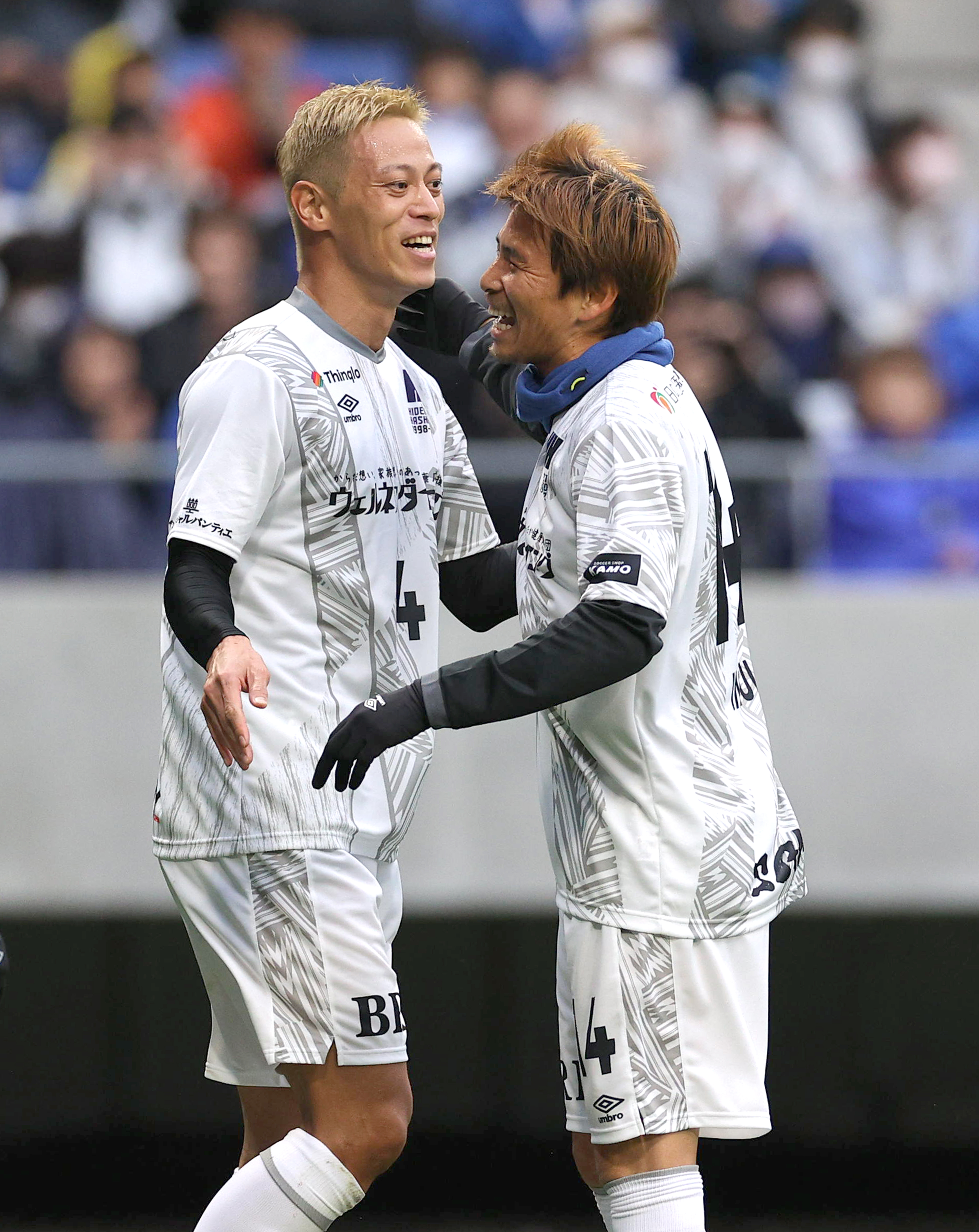 元日本代表MF橋本英郎さん引退試合に本田圭佑さん、宮本恒靖さんら