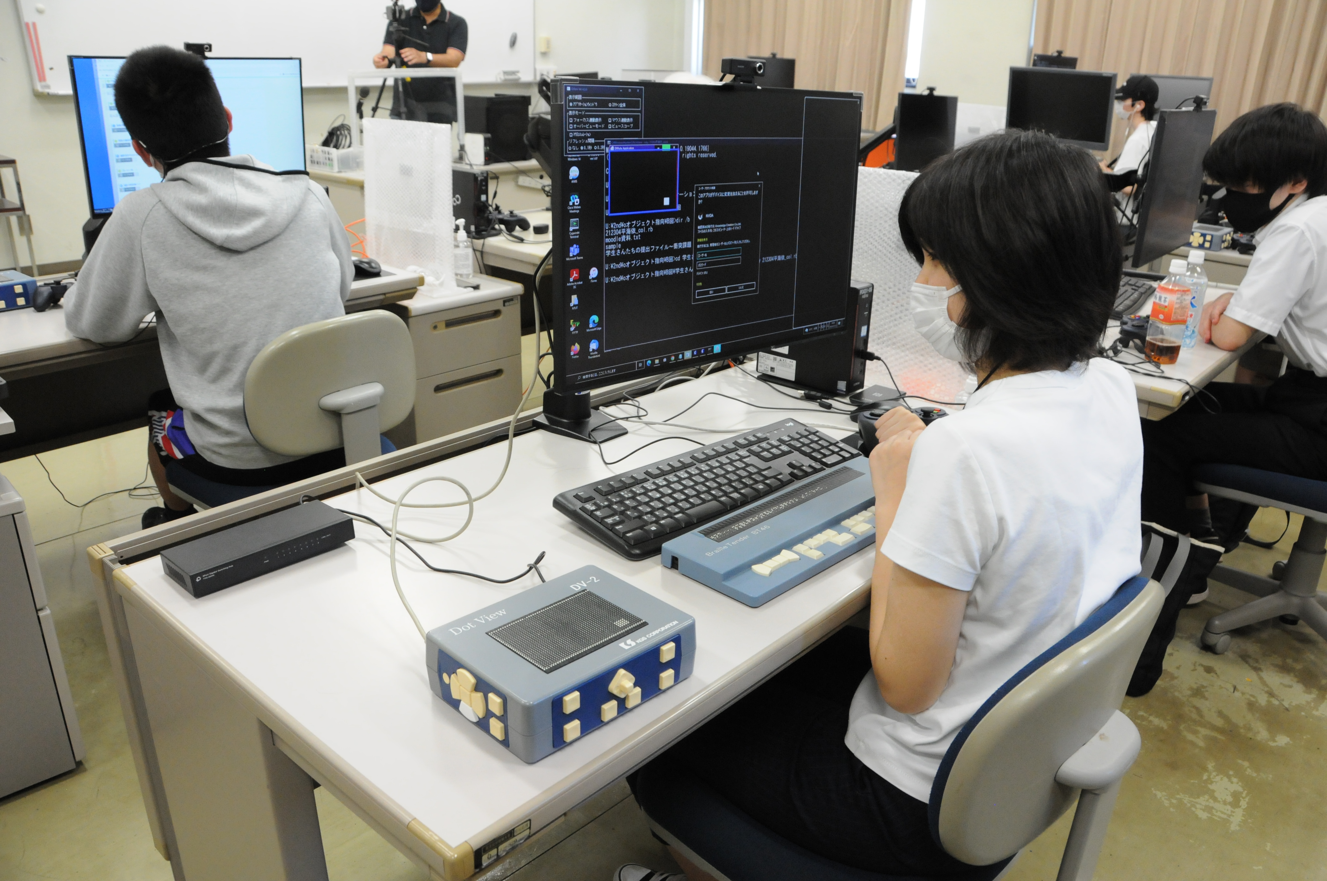 深層リポート】茨城発 視覚・聴覚障害者が学ぶ筑波技術大 学生たちの