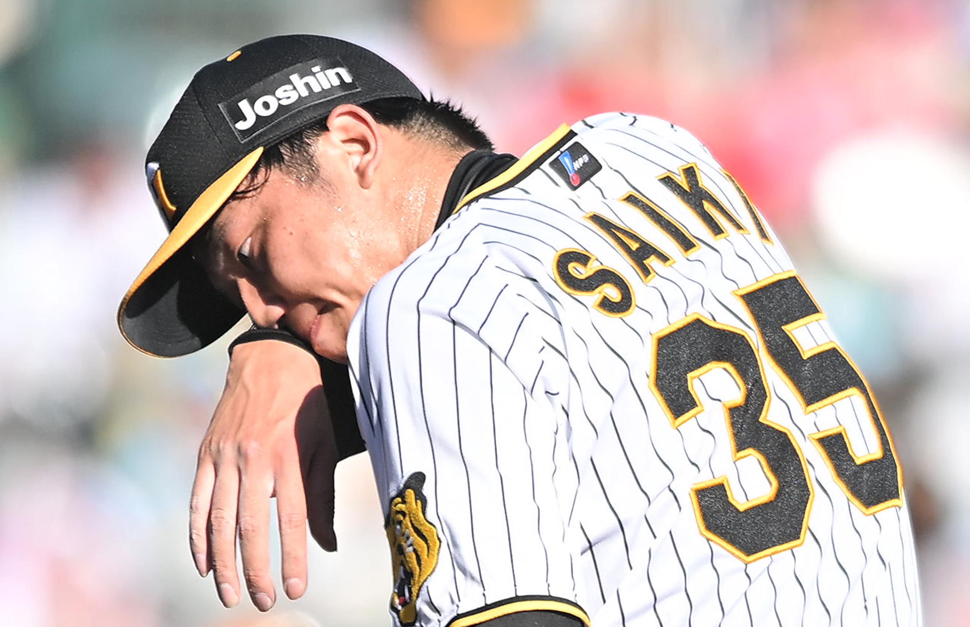 阪神・才木浩人、天を仰ぐ・・・ 六回連打から2失点 - サンスポ