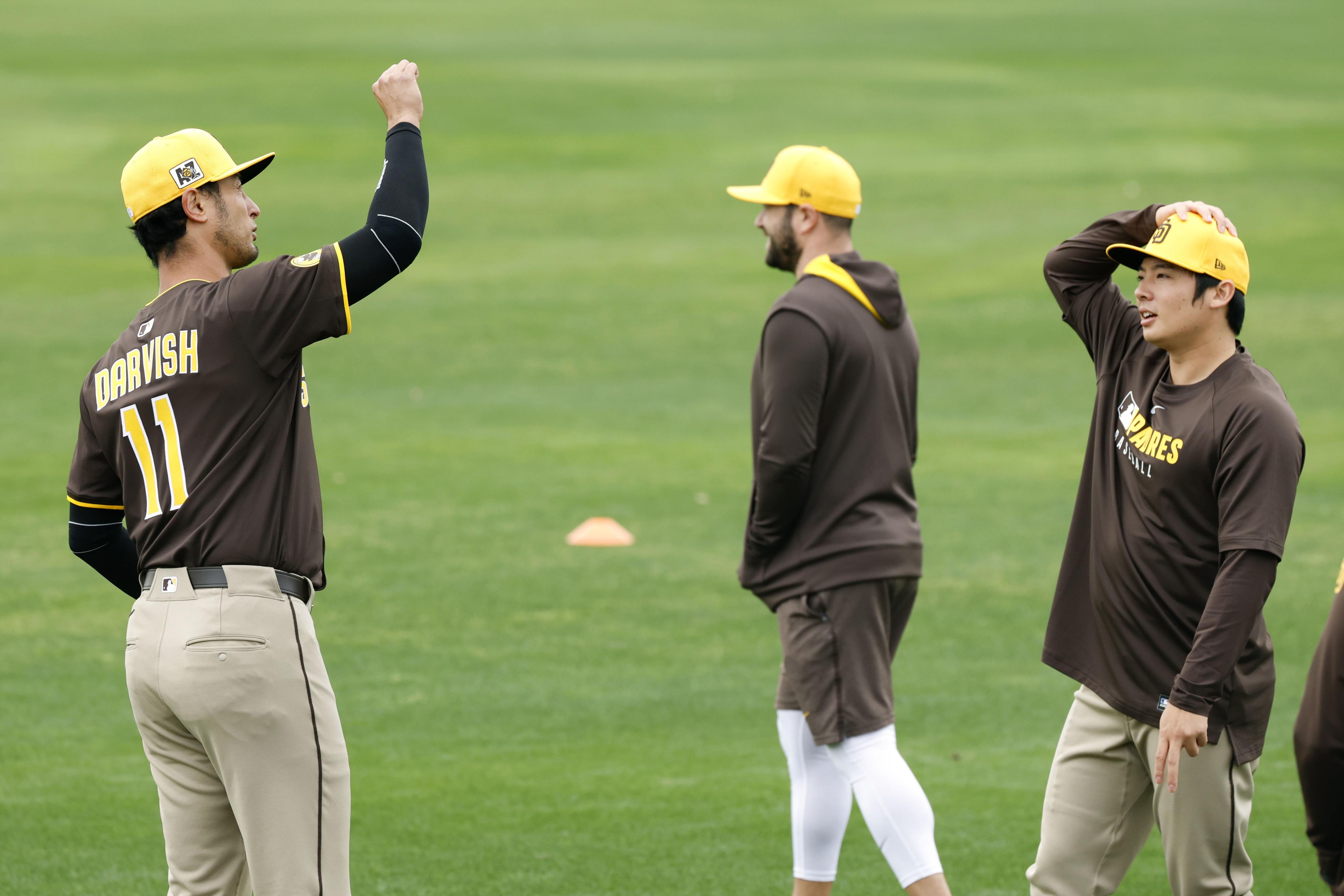 MLB】ダルビッシュと松井裕樹、軽快にキャンプスタート - サンスポ