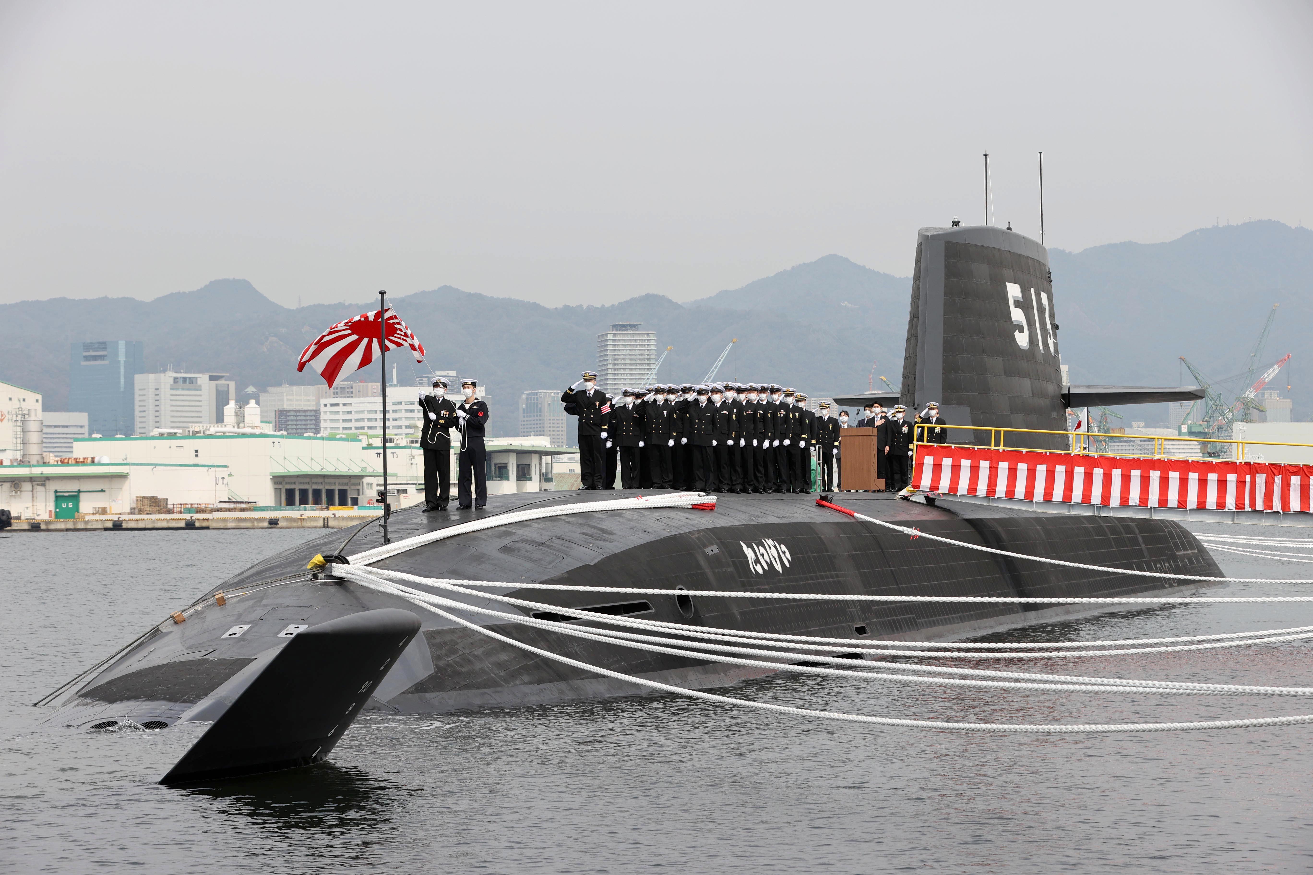 新型潜水艦「たいげい」就役 神戸で引き渡し式 - 産経ニュース