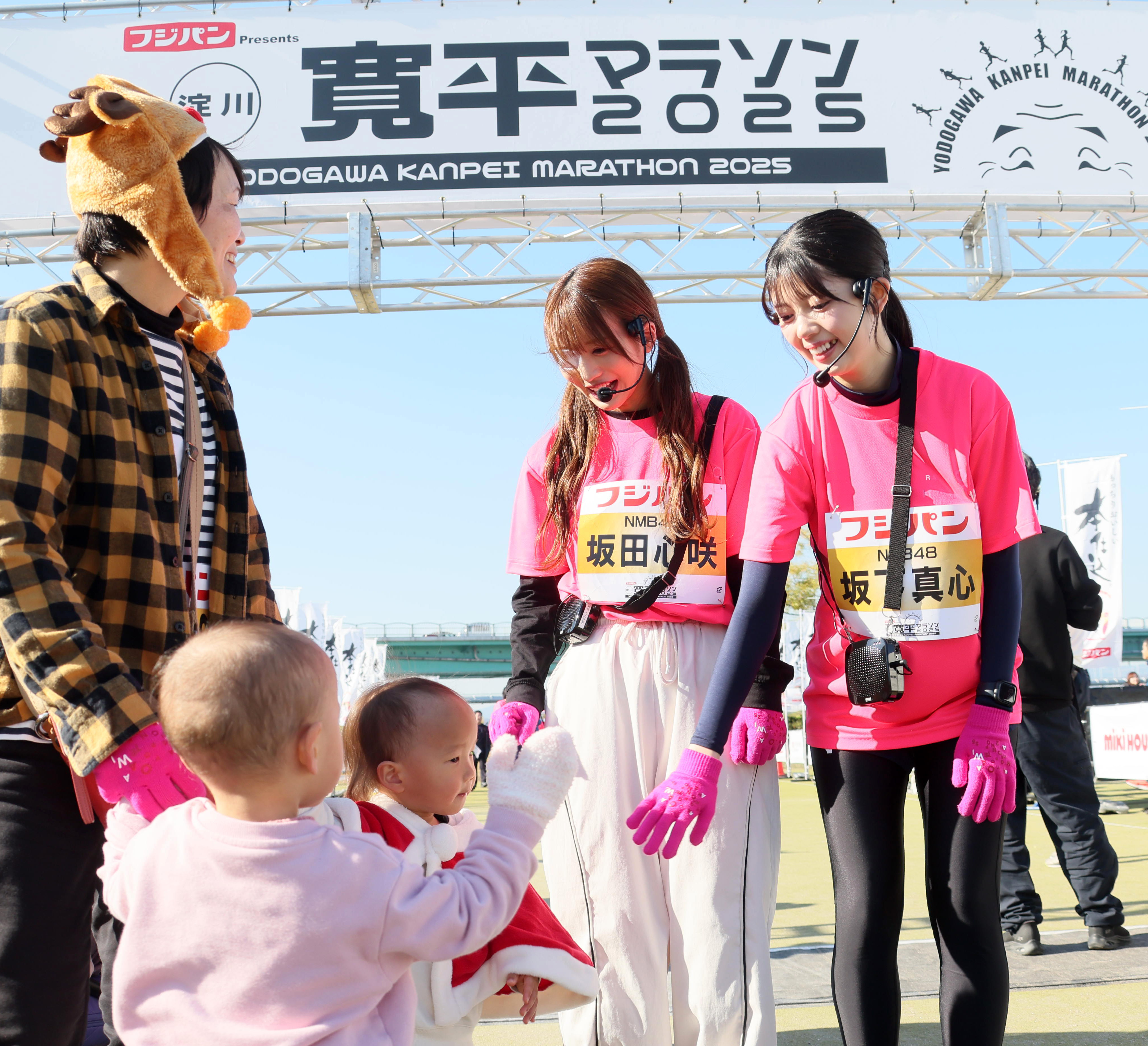 NMB48坂下真心「人生で初めてベビーカーを押しました」寛平マラソン