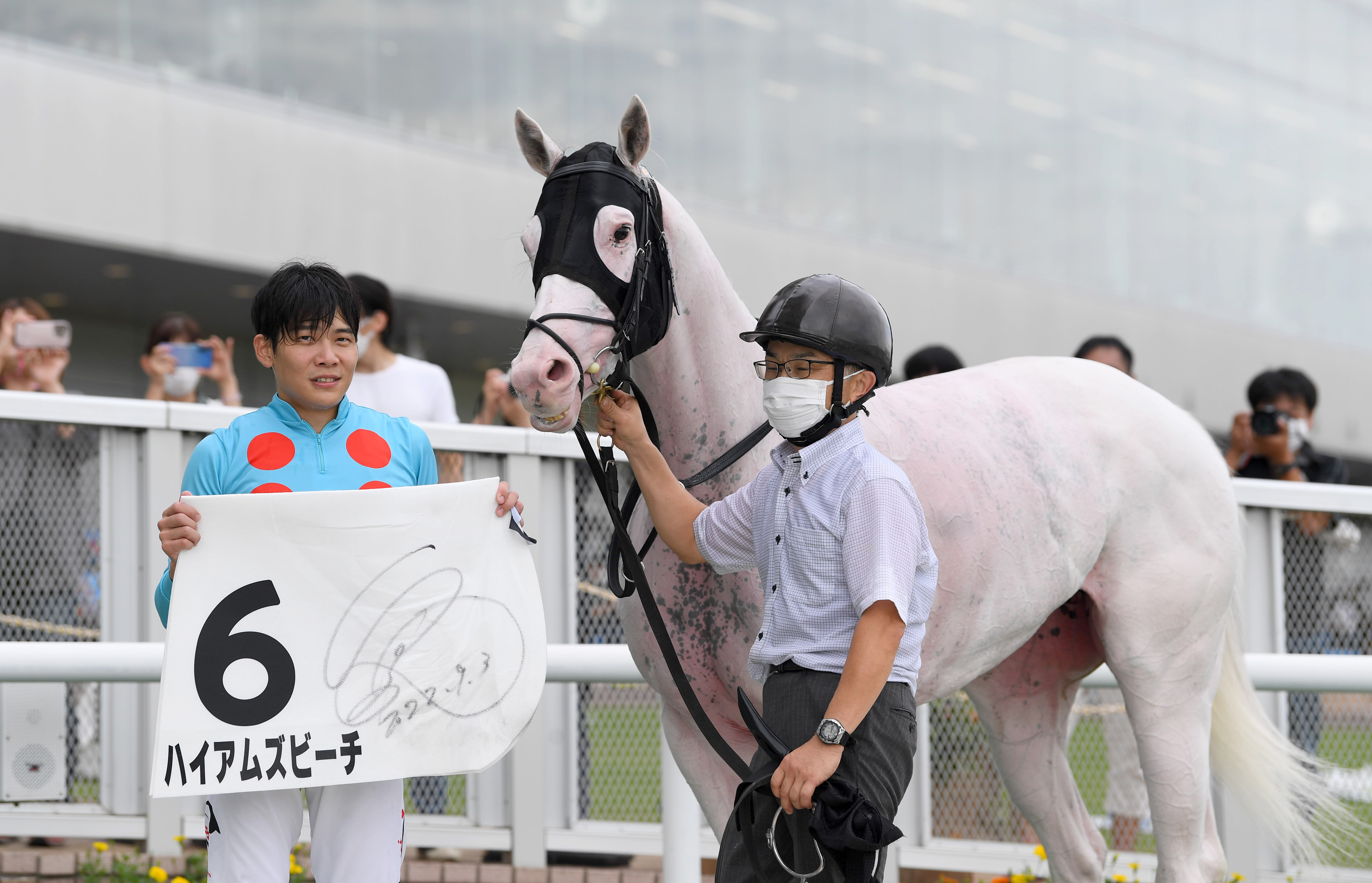 白毛馬ハイアムズビーチが新潟８Ｒで２勝目 ソダシのいとこが