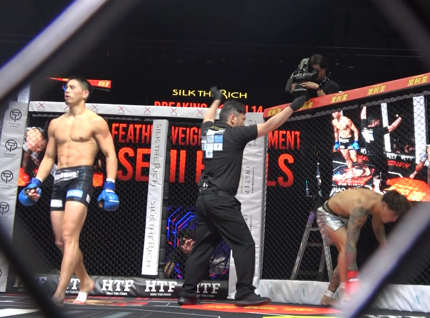 ブレイキングダウン14】NAOが三日月蹴り一閃 盤石のKO勝ちで決勝