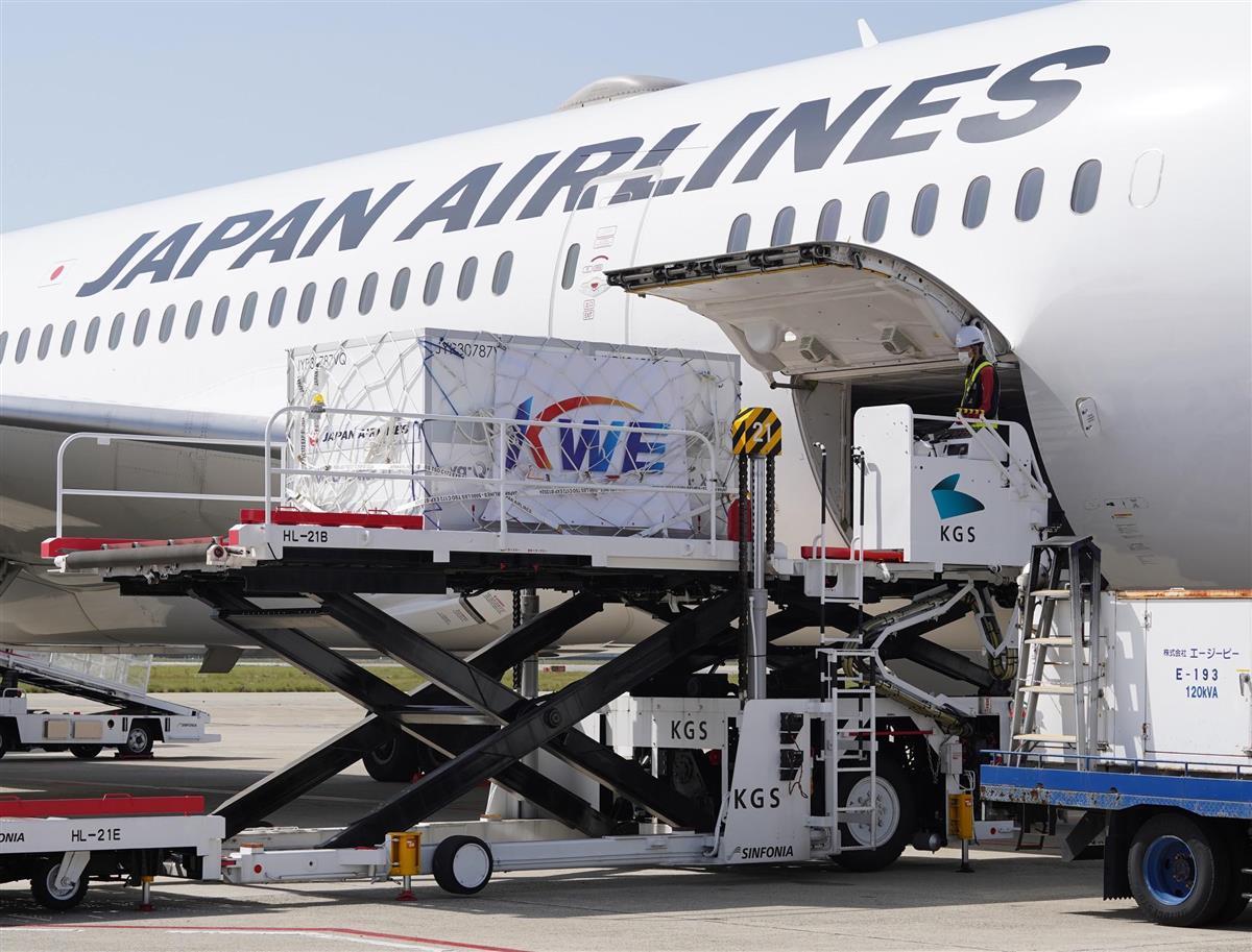 米モデルナ製ワクチン第1便 関西国際空港に到着 産経ニュース