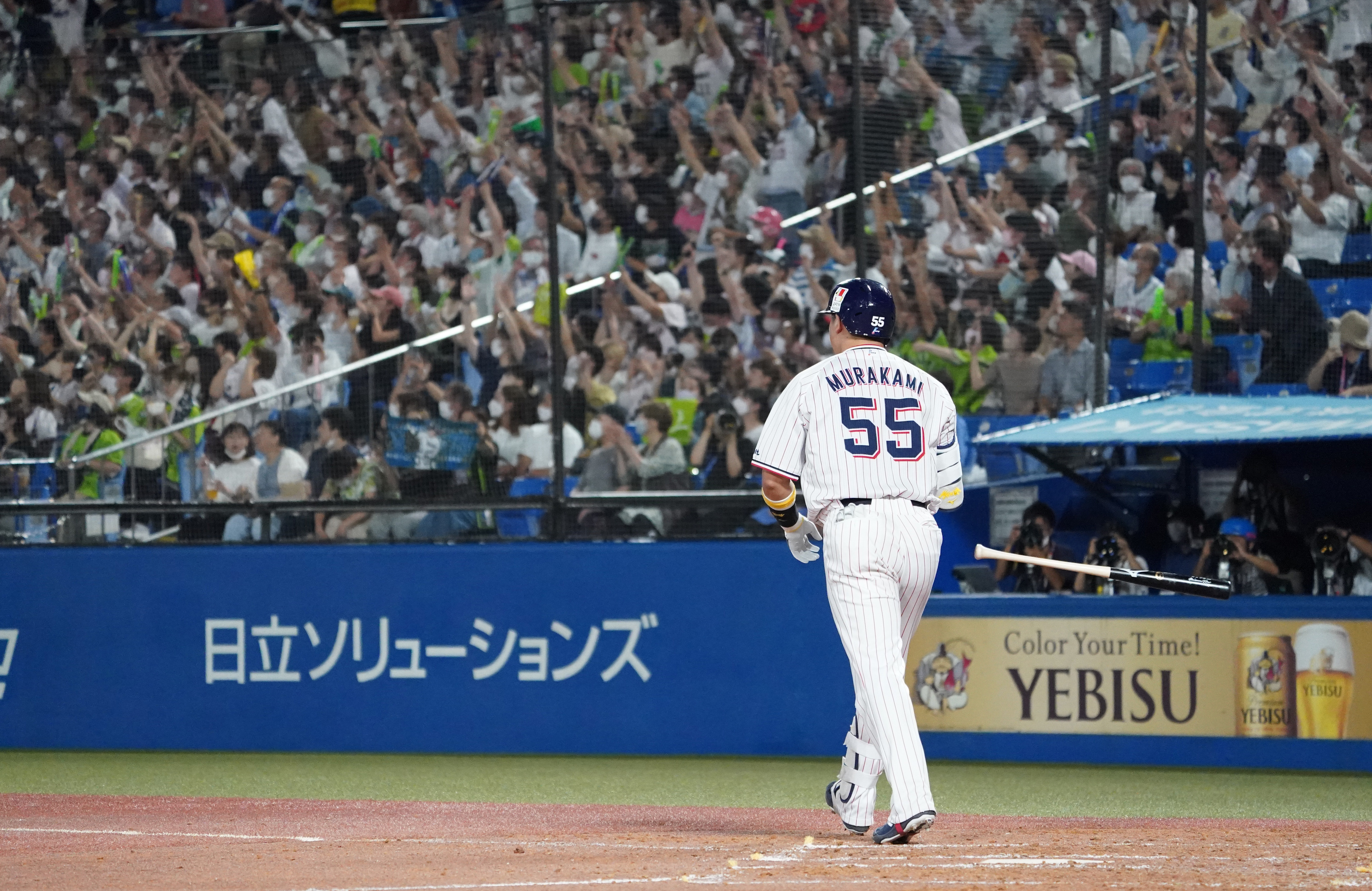 世界の村上宗隆 国民的５５号 全米メディアもプロ野球歴史的快挙に大注目 ｍｌｂ公式サイトで大特集 王さん以来 の盛況 1 3ページ Zakzak 夕刊フジ公式サイト