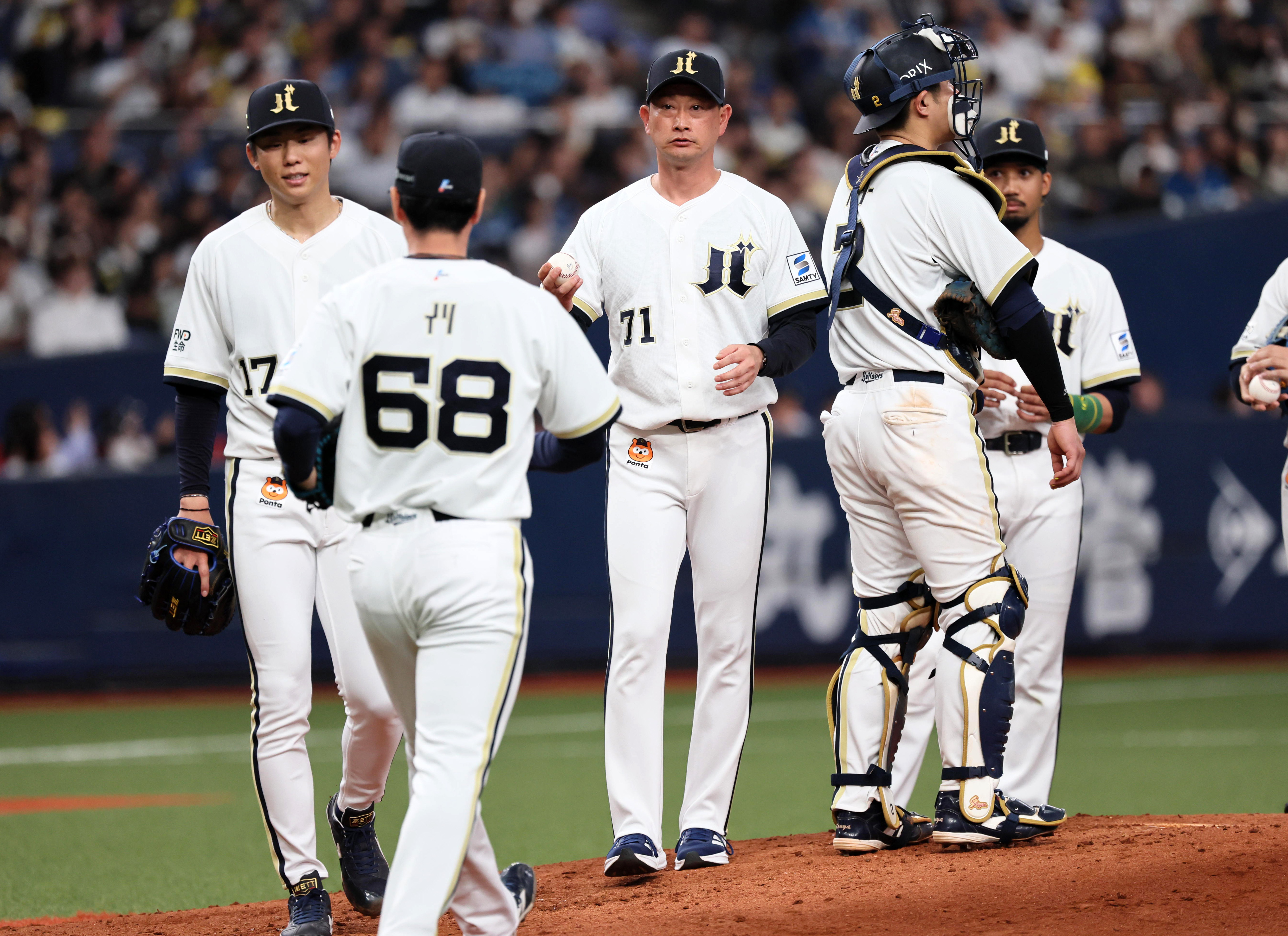 オリックス・岸田護監督「いい投球されましたね、本当に」日本ハム 