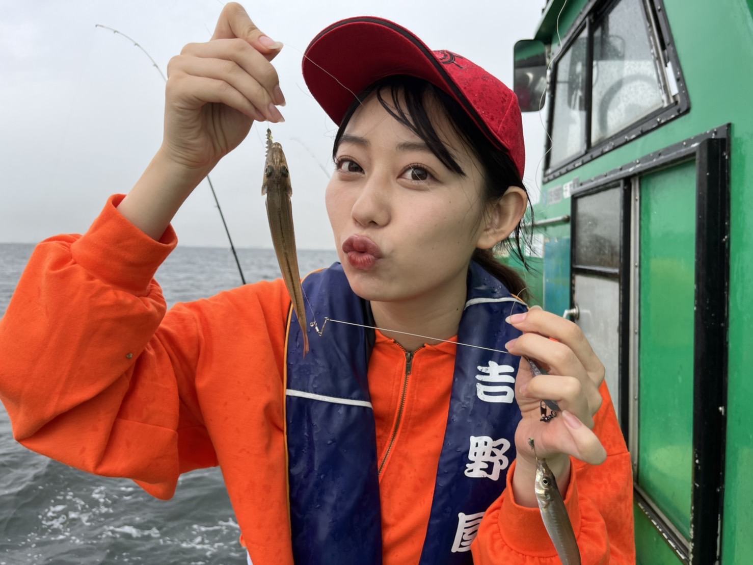 釣りガールいらっしゃい バリ楽しいっちゃけど 凛咲子ファーストキスはダブル 東京湾 盤洲 サンスポ