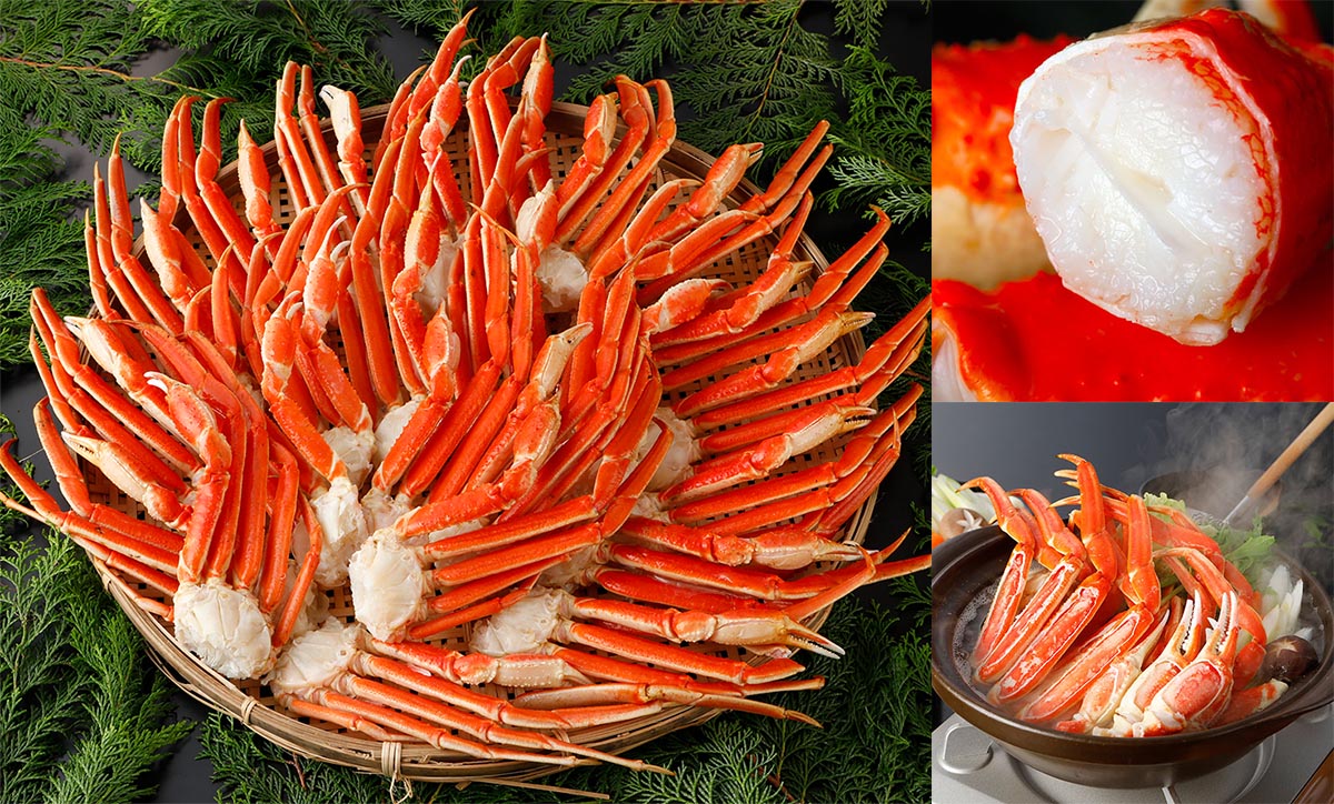 年内ラストチャンス！カニの人気商品が最大2,000円OFFの特別価格で登場