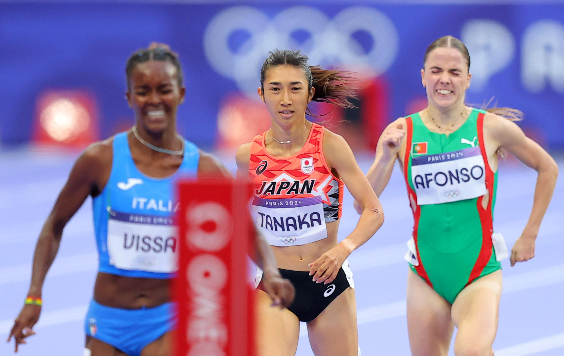 陸上女子1500メートル 田中希実が準決勝で敗退「うれしさ幸せ感じ