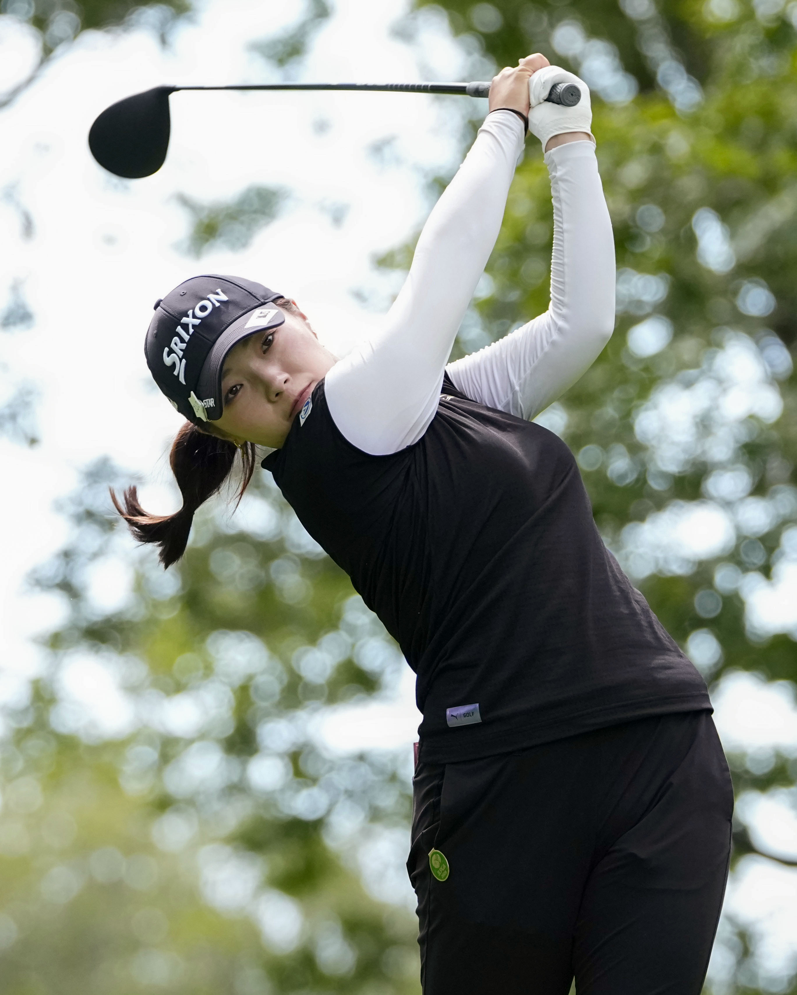 高久が暫定首位 悪天候で58選手終了できず ニトリ女子ゴルフ第2日