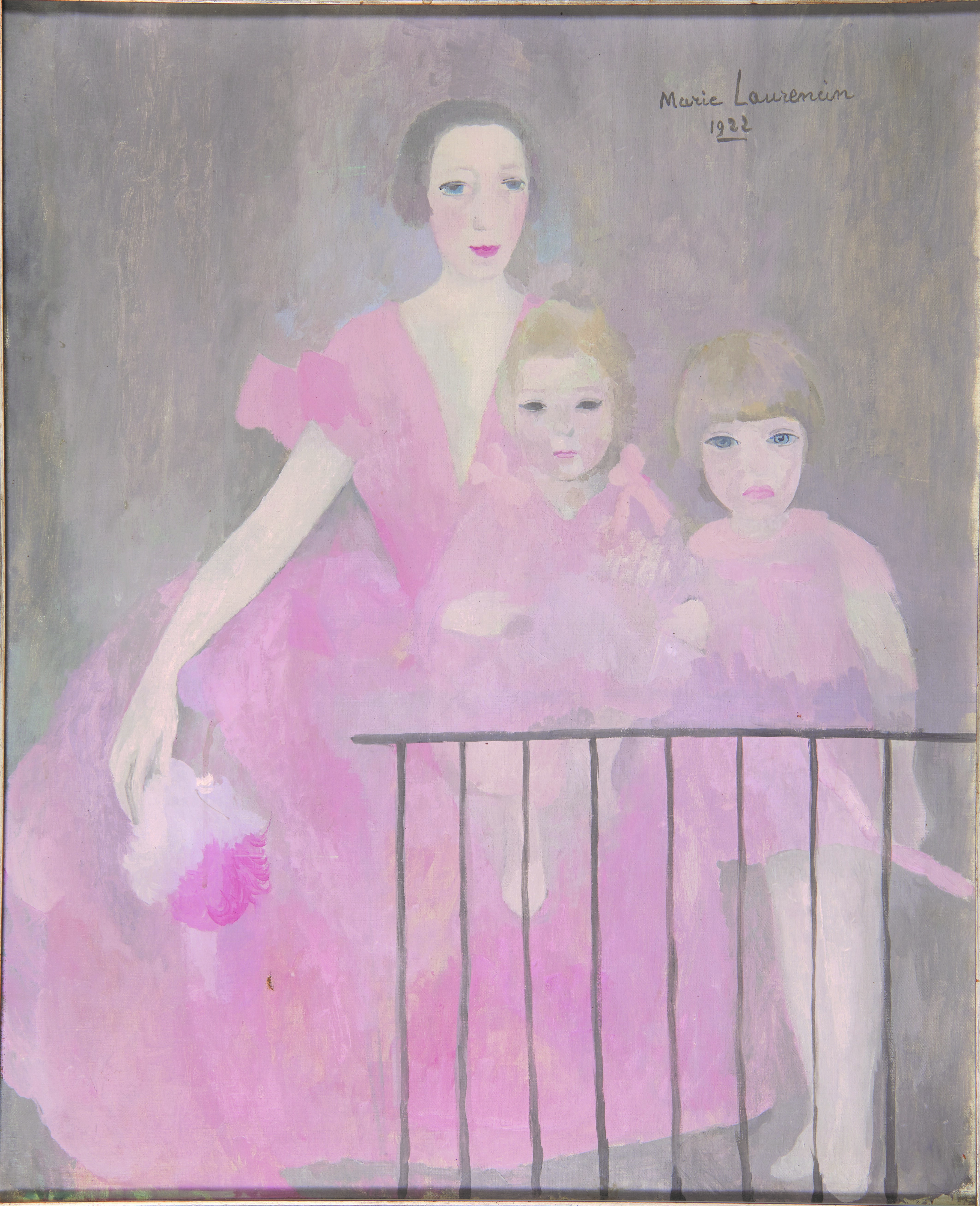 ローランサン　母子 ローランサン 母子 Amazon.co.jp: 絵画 ローランサン「母と子