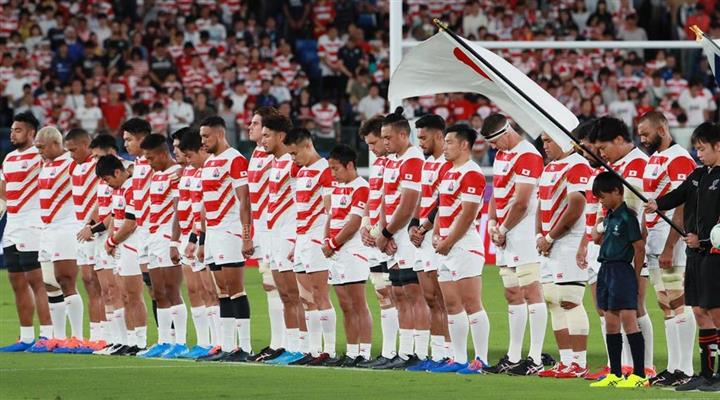 ラグビーW杯 日本－スコットランド速報 試合開始直前 台風19号の