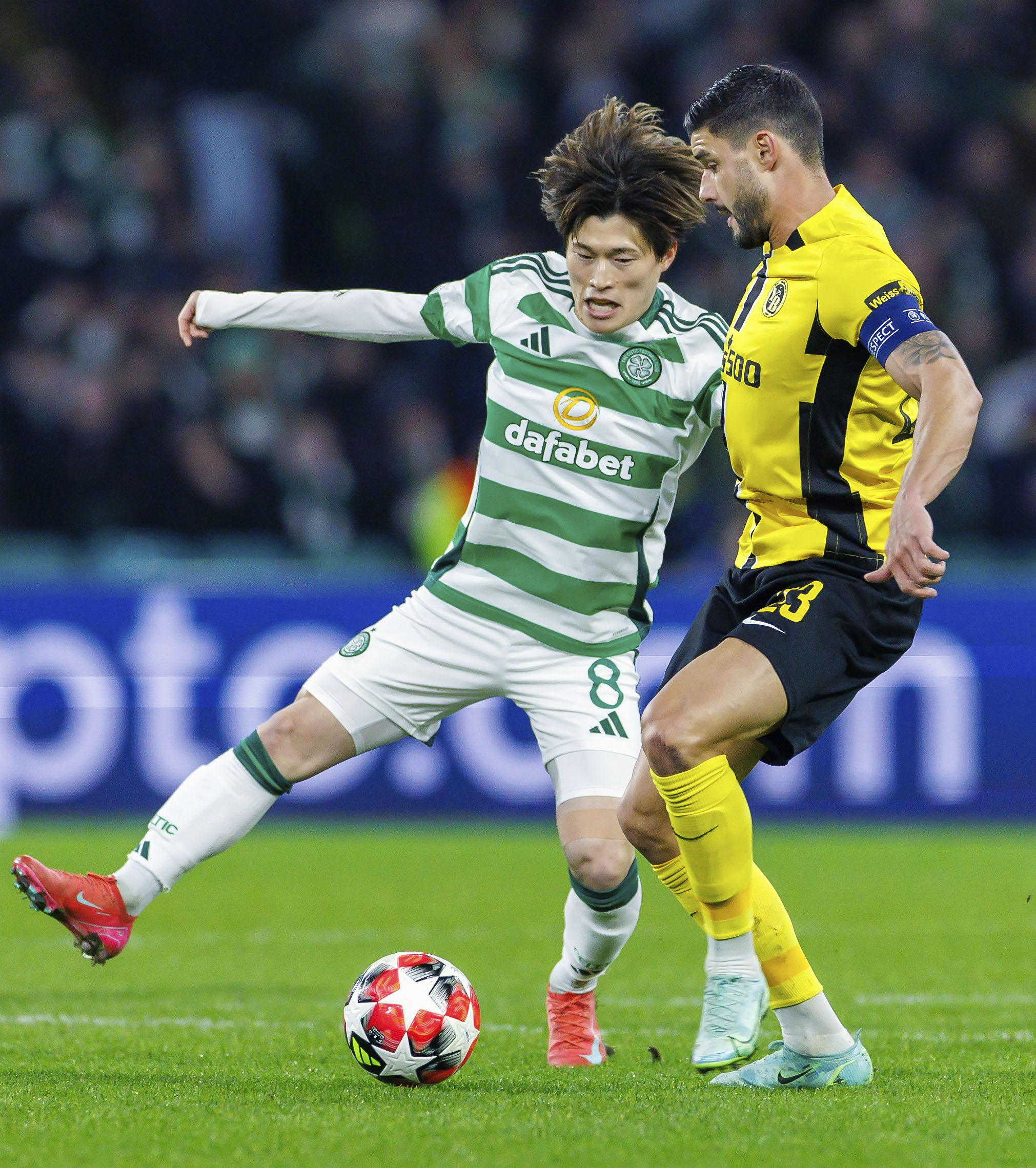 上田綺世が通算2点目、旗手怜央らも出場 サッカー欧州CL1次L第7戦