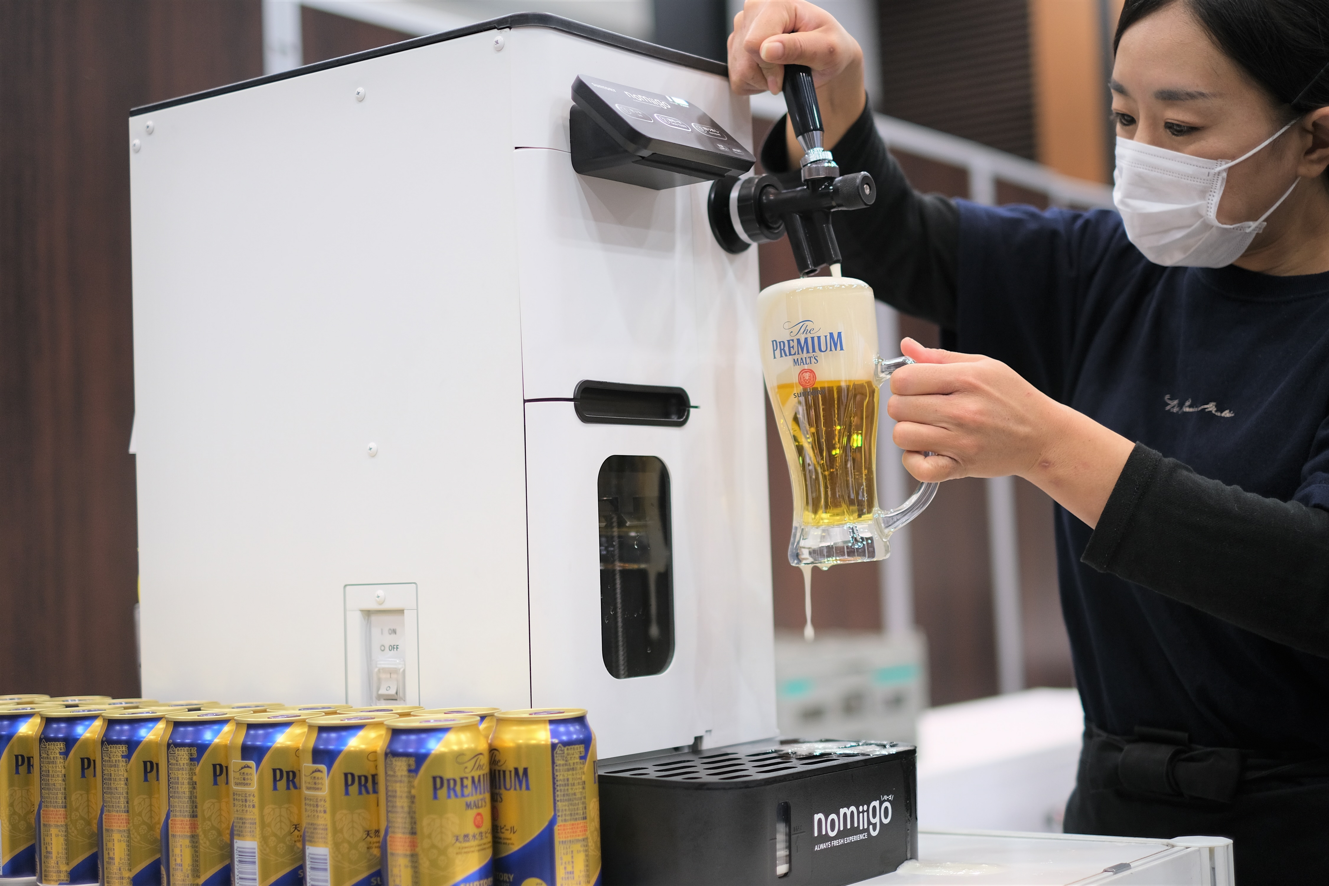 常温の缶ビールが冷たい生ビールに…新サーバー開発 サントリー - 産経