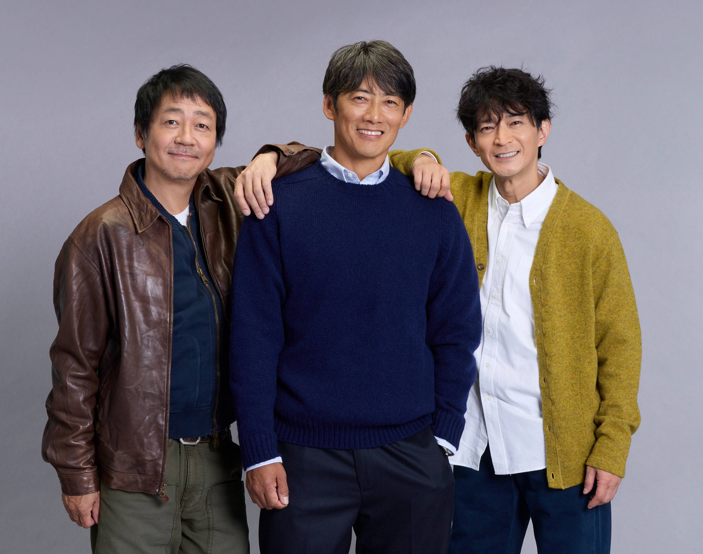 反町隆史「ワクワクしています」 大森南朋、津田健次郎と「水10」で
