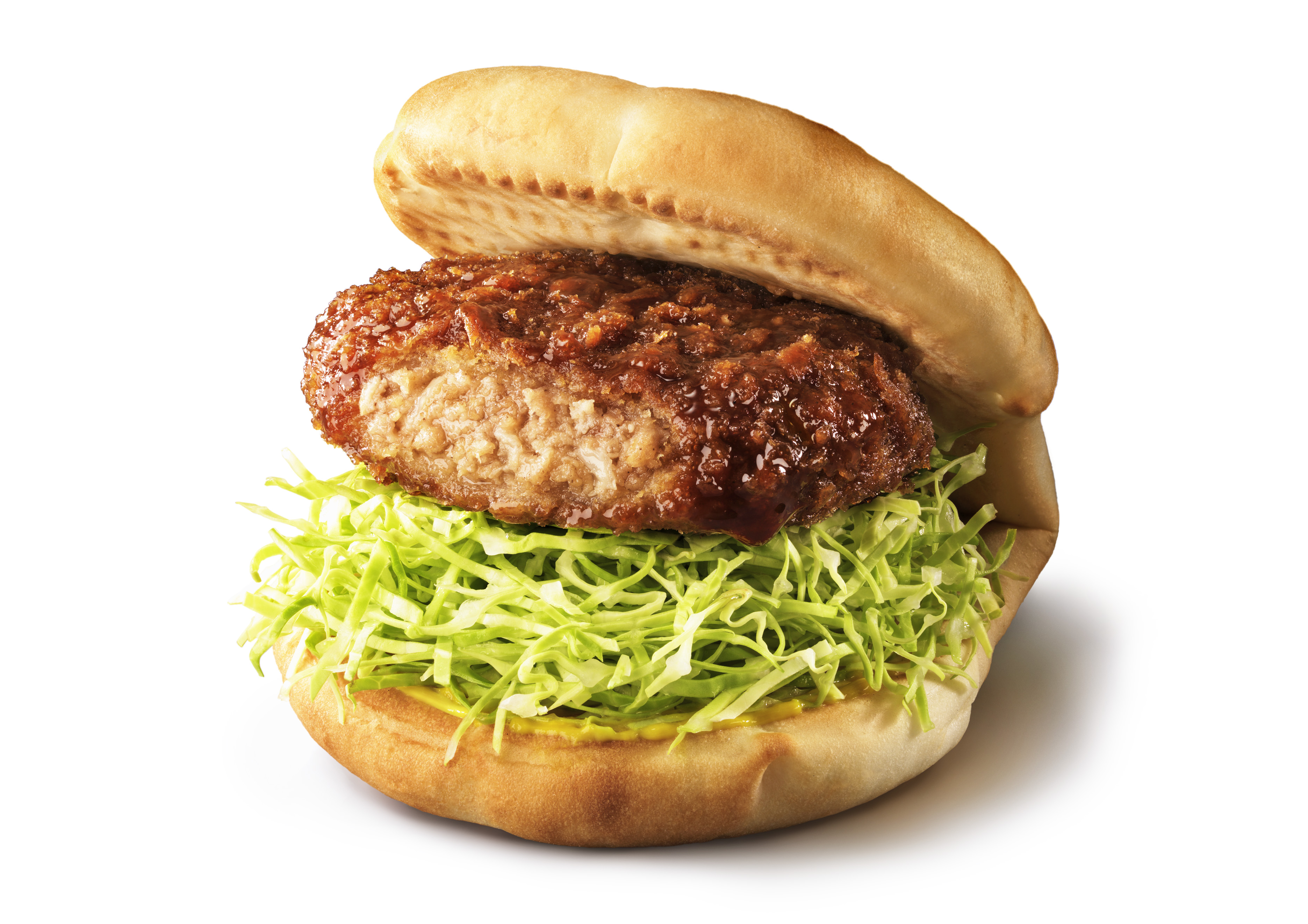 モスバーガーから2つの“月見”が登場！ 秋の定番「月見フォカッチャ」と