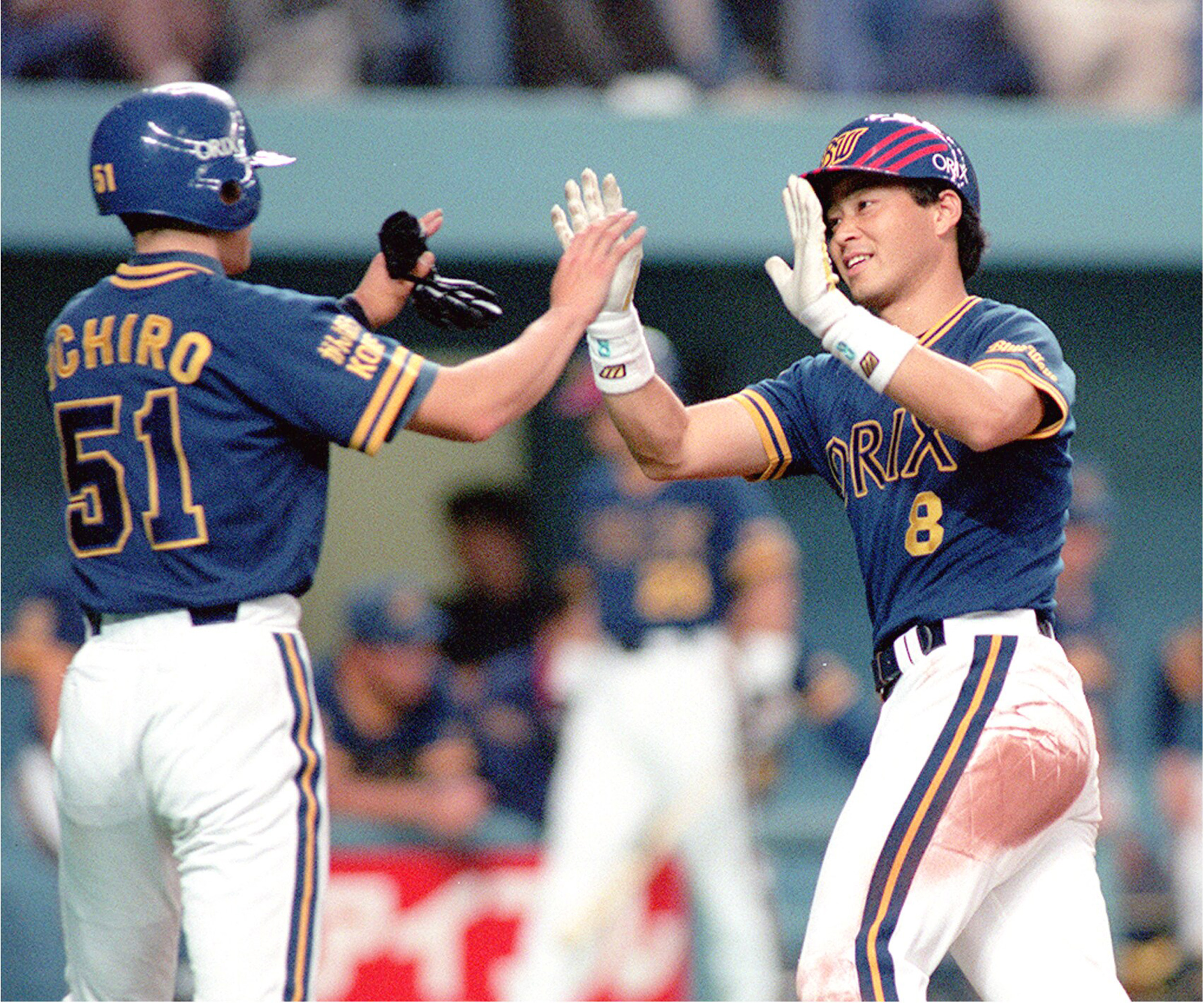 オリックス 藤井康雄選手 木製バット