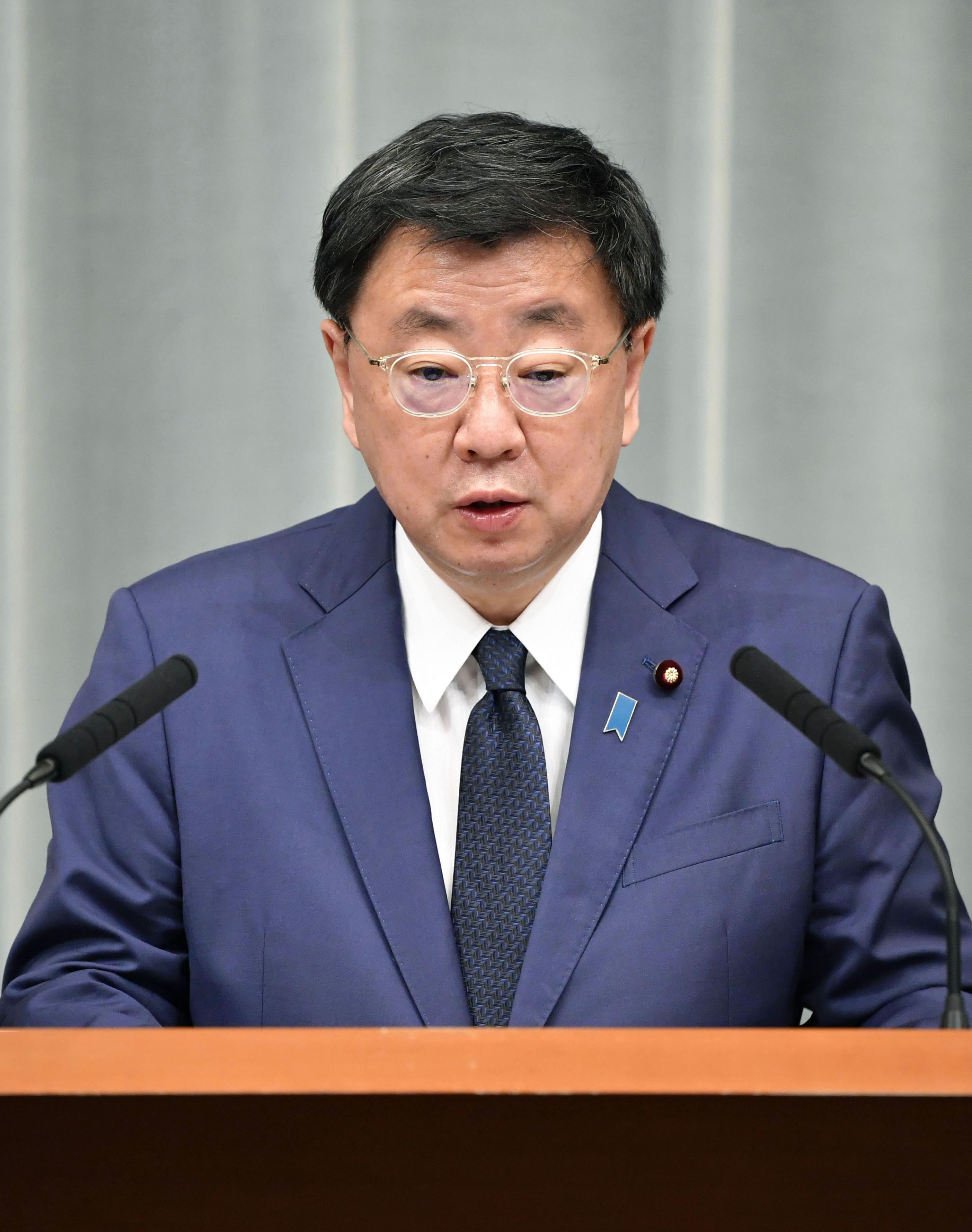 松野官房長官が連合本部を初訪問 ワクチン接種促進へ芳野会長に