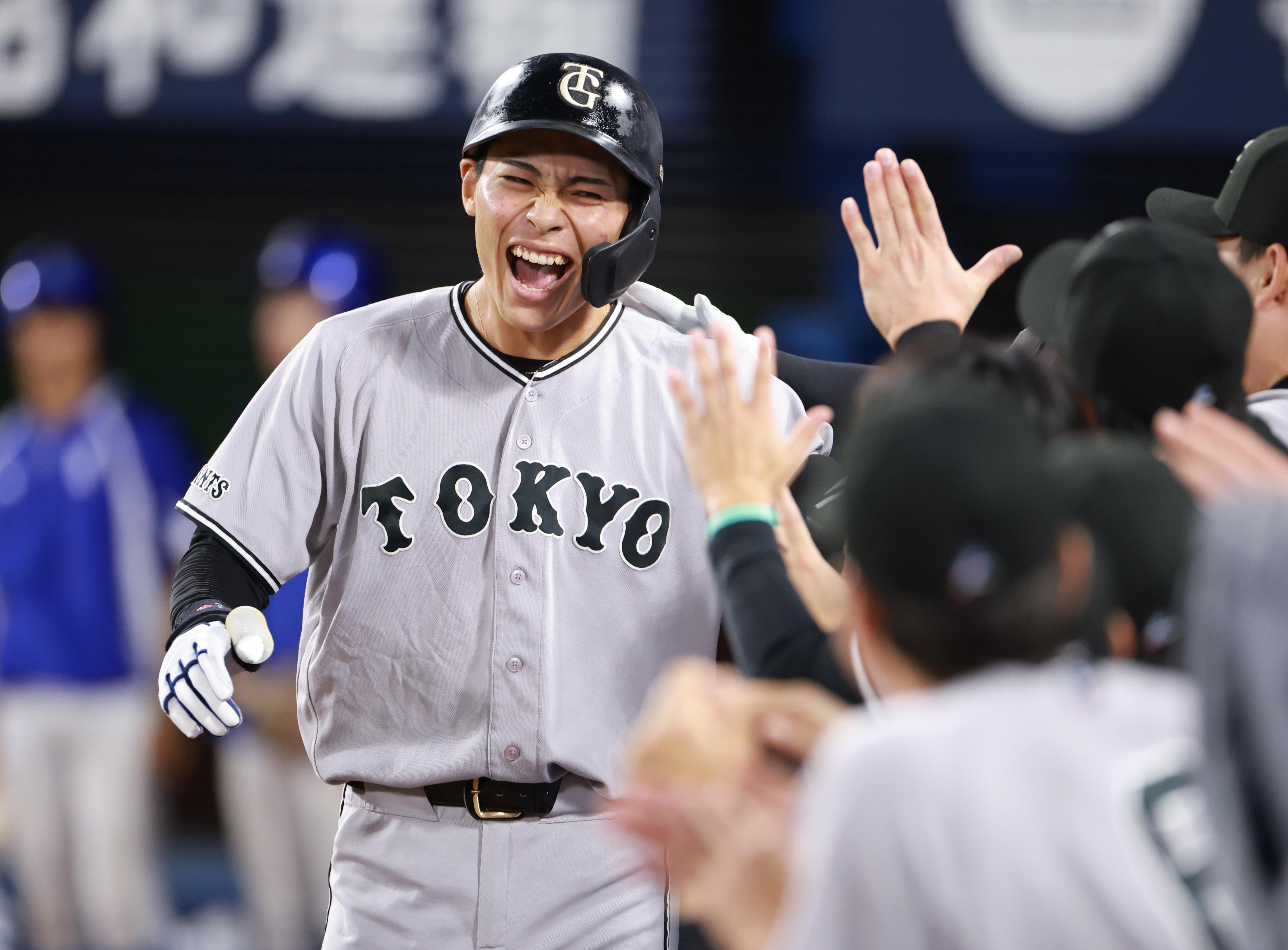 巨人・平山、シーズン2本目の初回先頭打者弾 - サンスポ