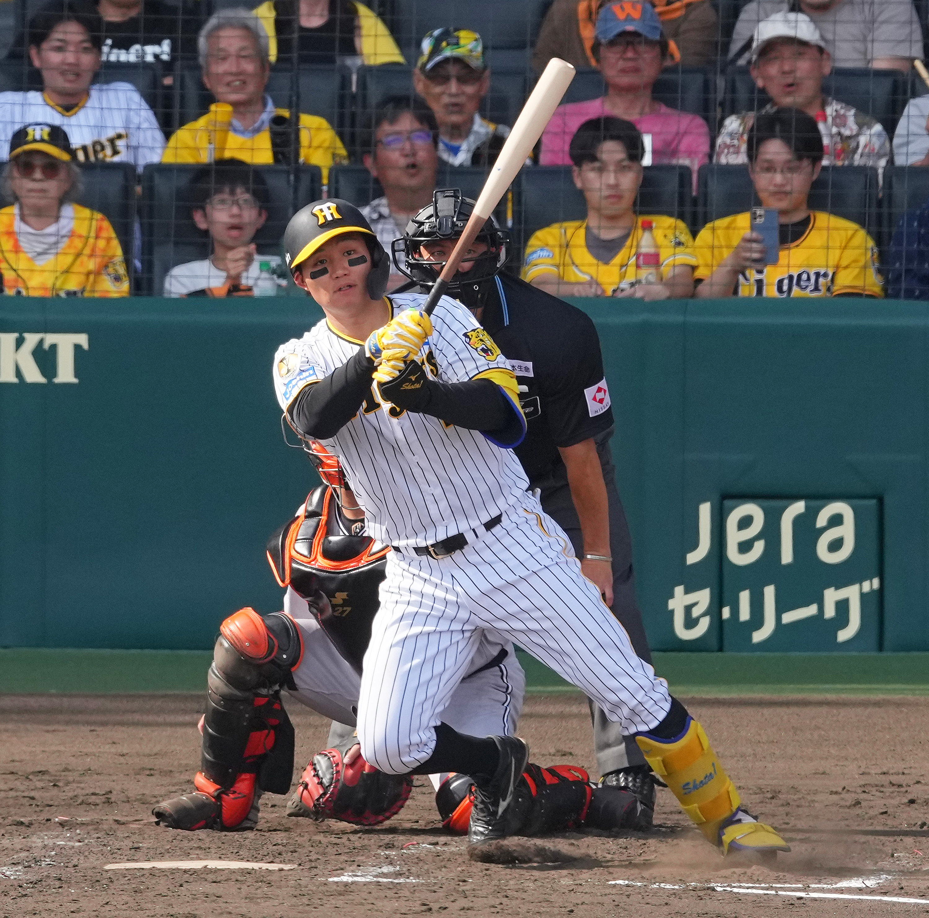 阪神・森下翔太、怒られても、ノーノー食らっても、ガッツマルチ安打 