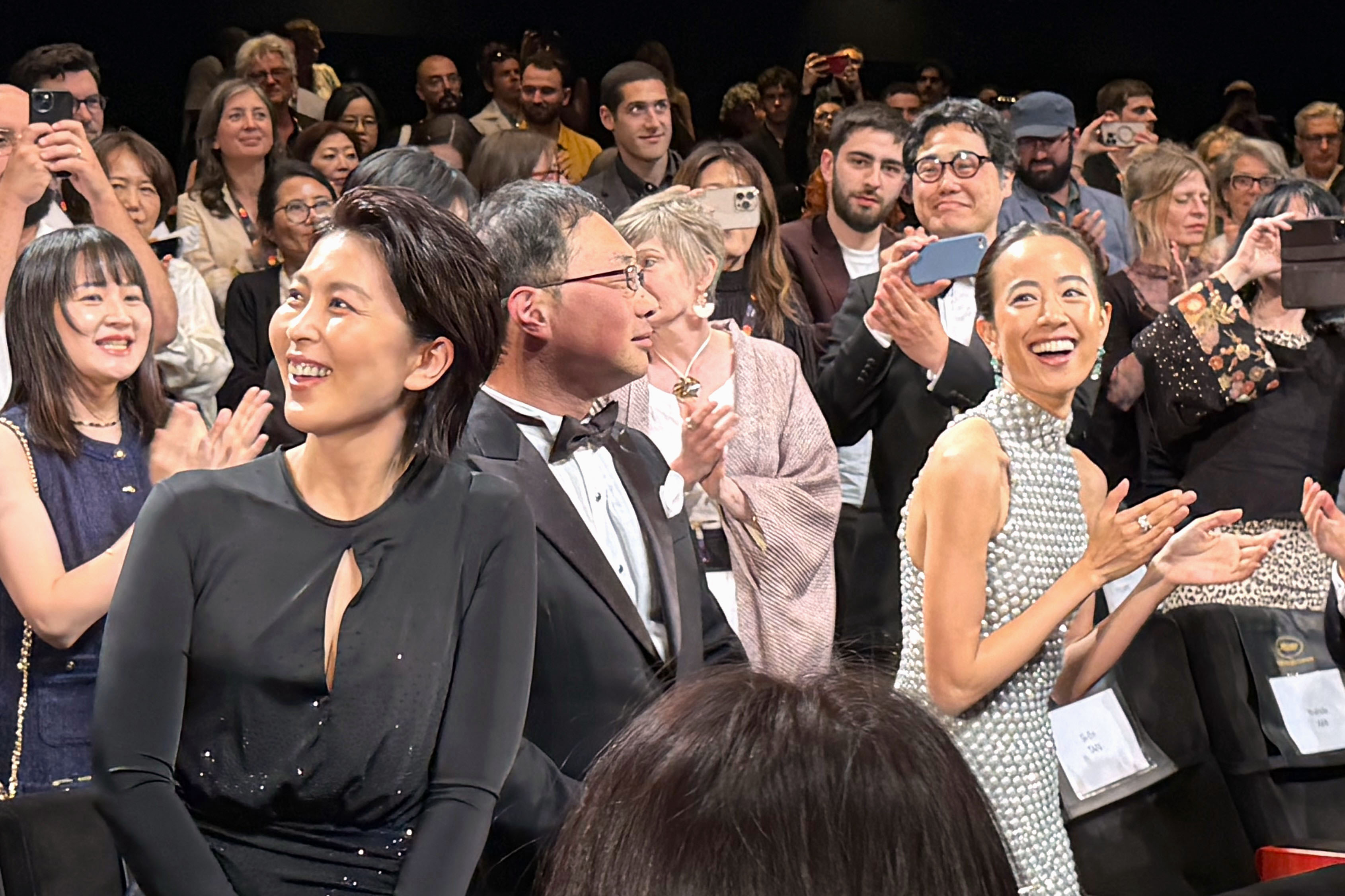 動画】深田監督作、松たか子さんらに温かな拍手 カンヌ映画祭で「ナギ