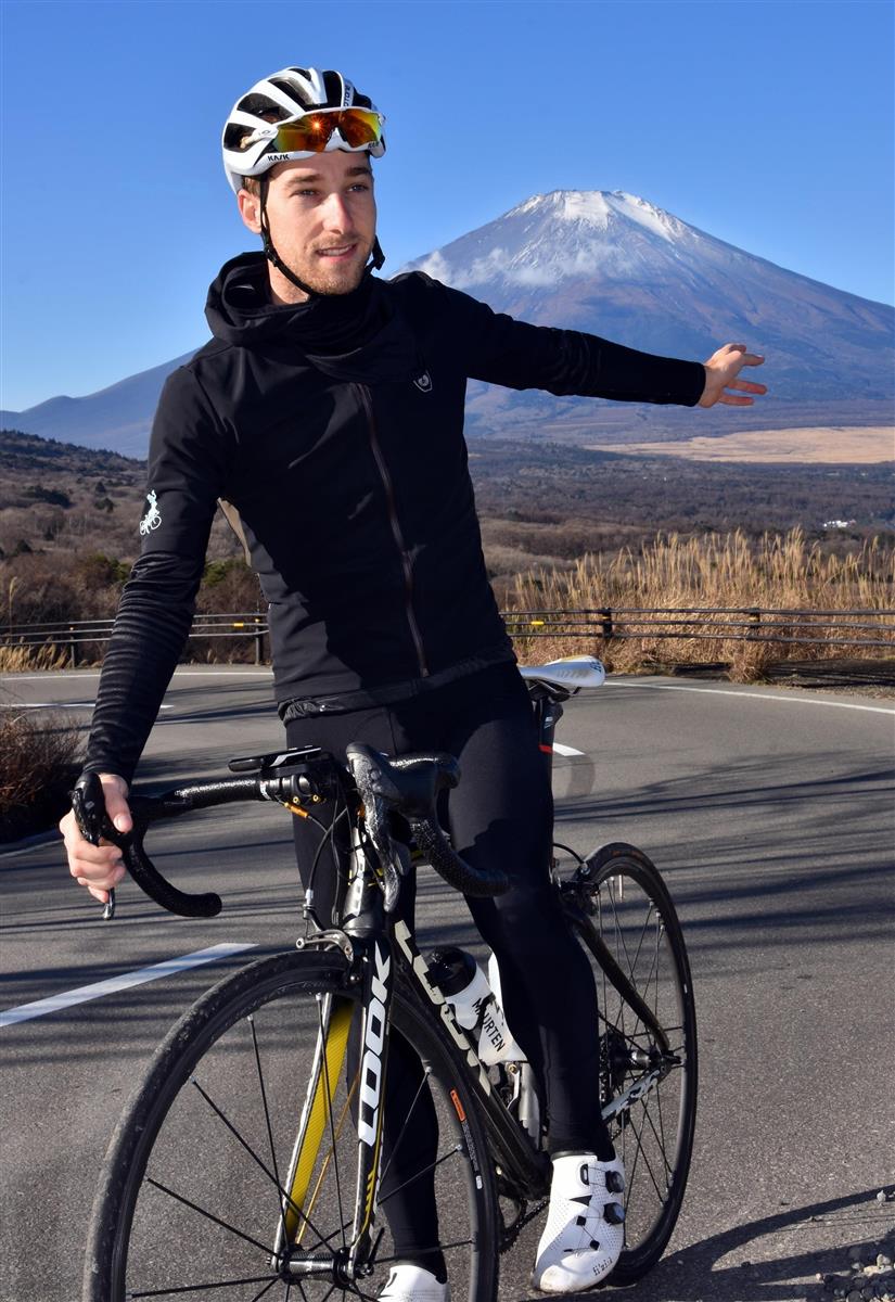 自転車の聖地」をレガシーに 山梨・山中湖で五輪支えるトム・ボシス