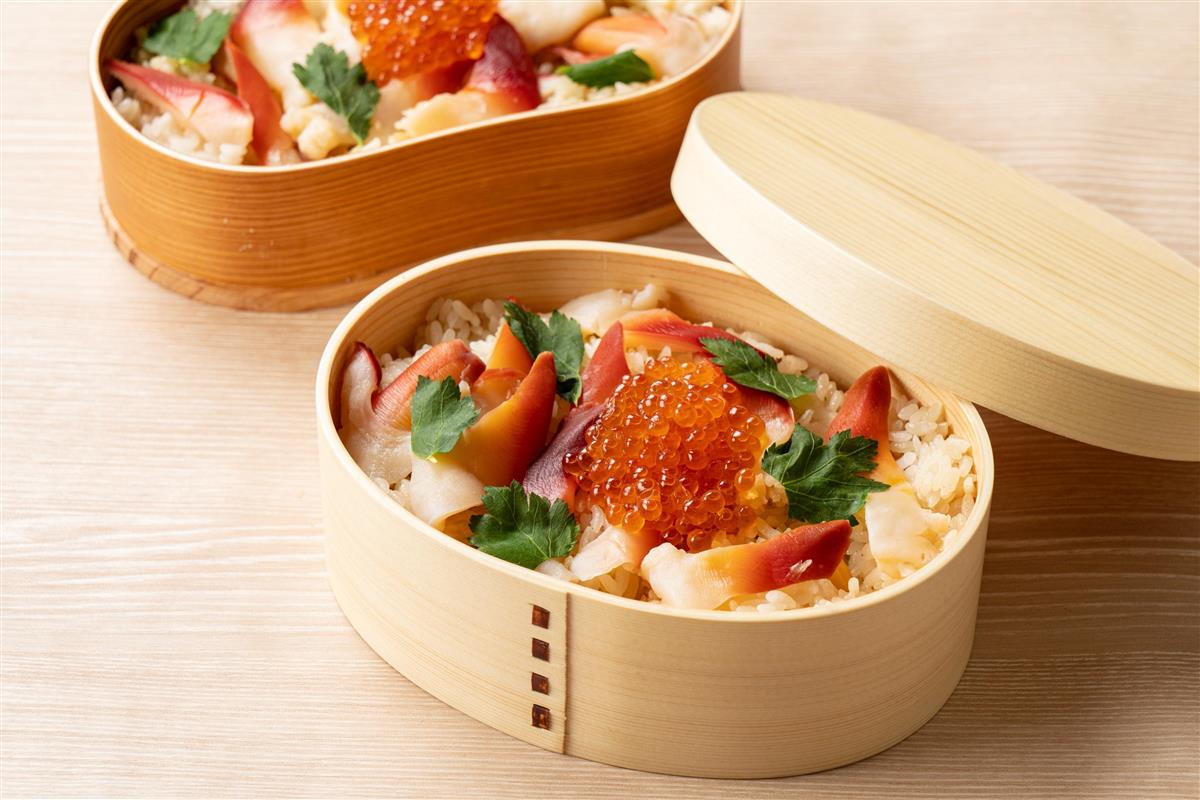 発見 ふくしまお魚まつり メニュー紹介 ４ ほっきのわっぱ飯 産経ニュース