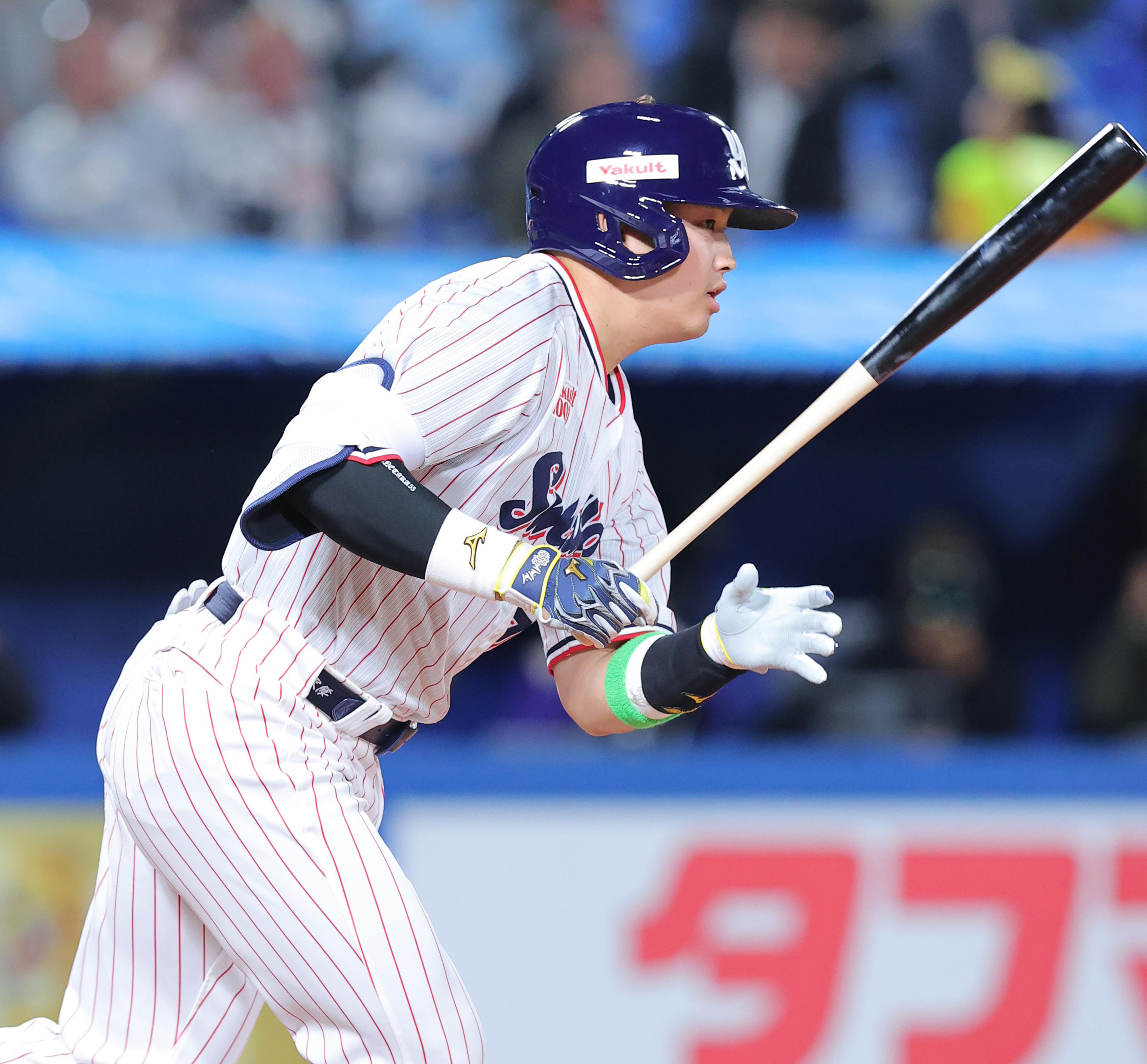 ヤクルト・村上宗隆、開幕戦2安打スタート 敵失判定は「ヒットに訂正