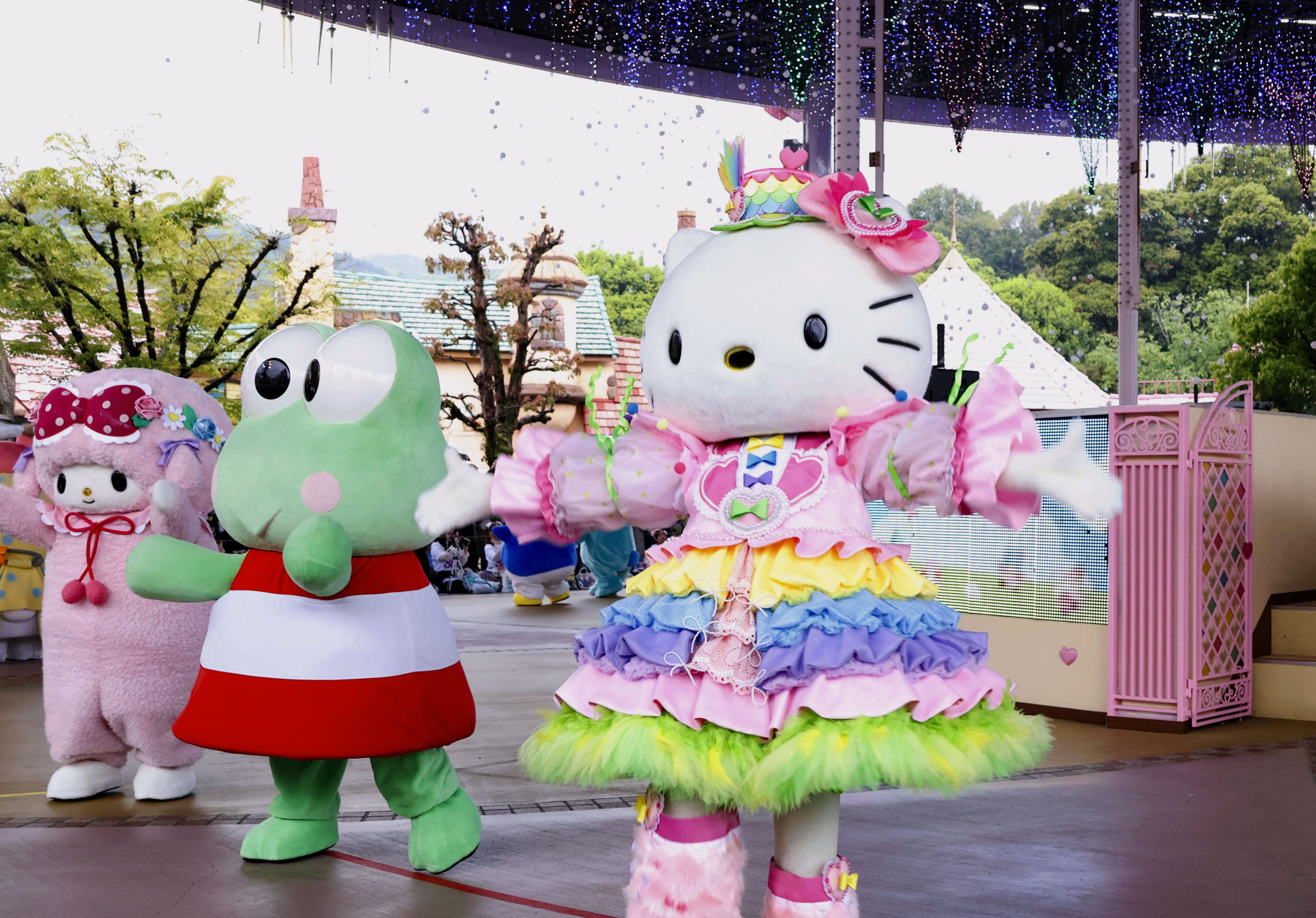ハローキティ ハーモニーランド 今日もかわいかった」キティが35年祝う、大分のハーモニーランド