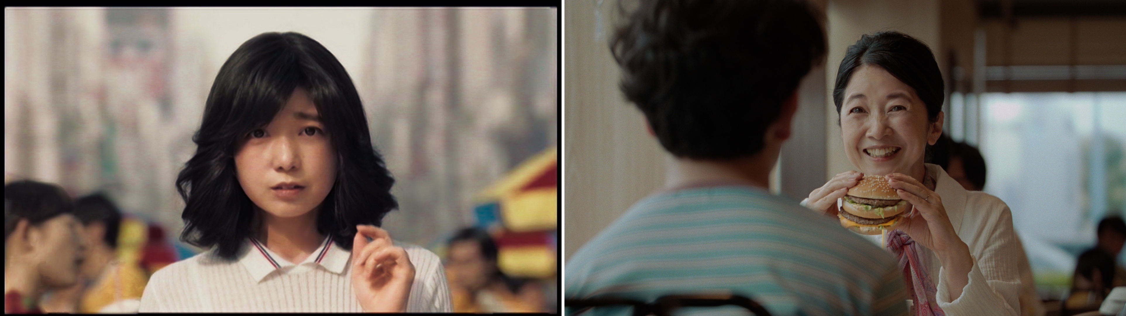 中学生役の宮崎美子に 本人かよ と視聴者驚嘆 ハンバーガーの日 のマクドナルドｃｍが話題 1 2ページ イザ