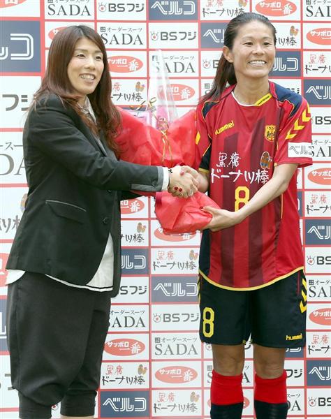 INAC神戸 澤穂希選手 8番