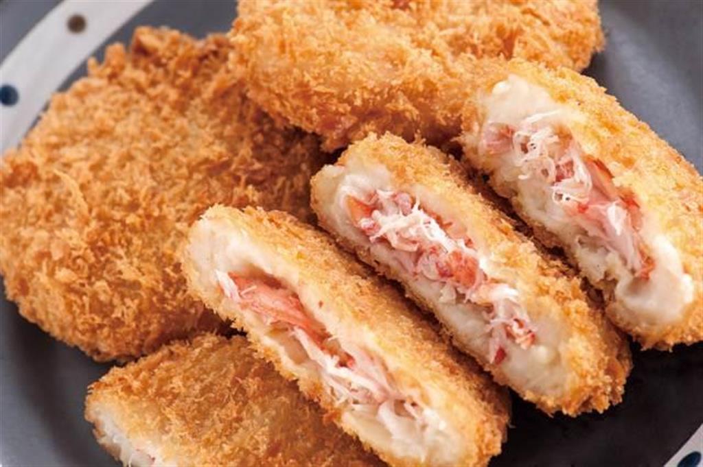 おらがぐるめ】茨城・大洗「ずわいがにたっぷりコロッケ」カニの存在感