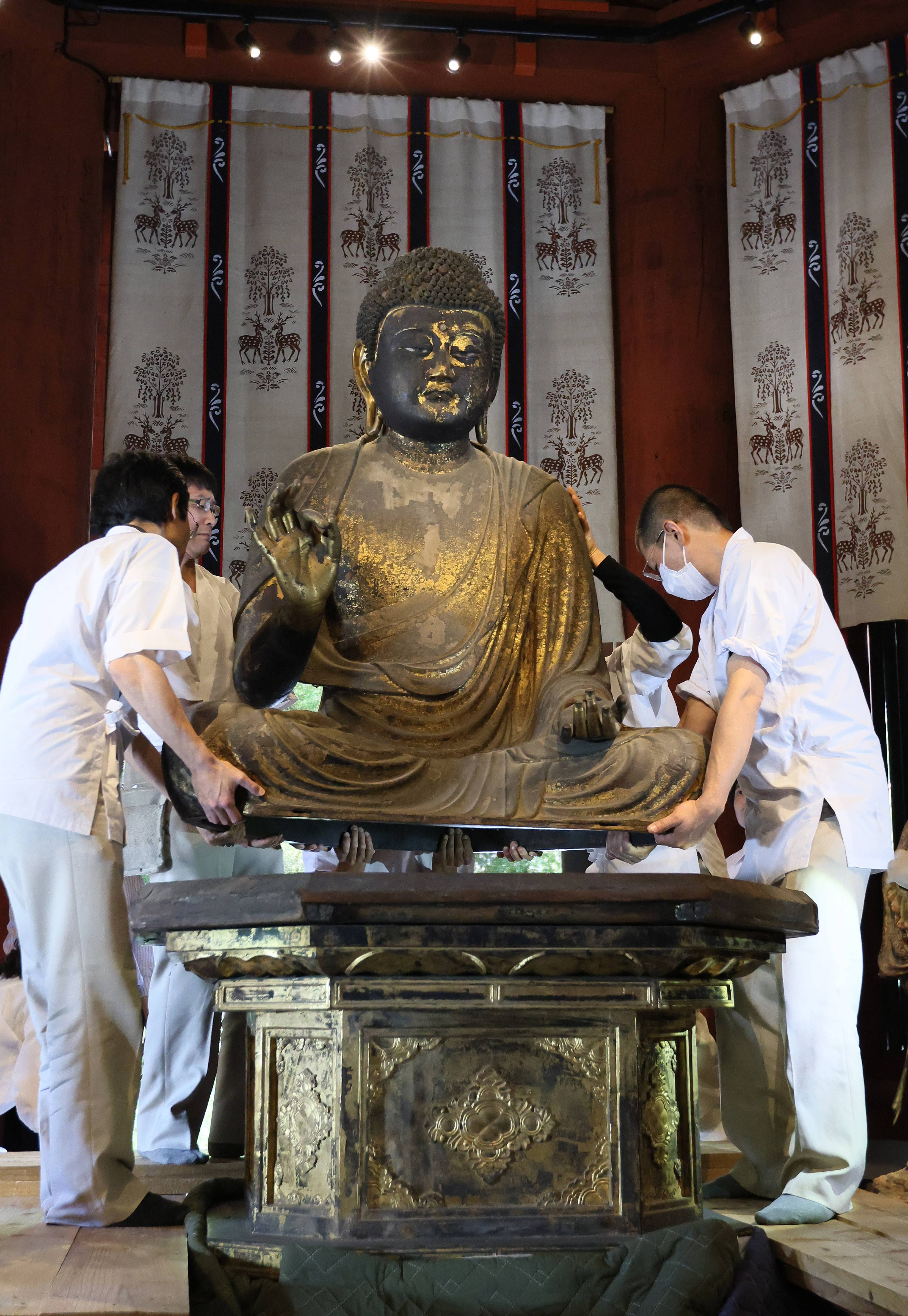 国宝・弥勒如来坐像40年ぶり修理へ 興福寺北円堂から搬出 - 産経ニュース