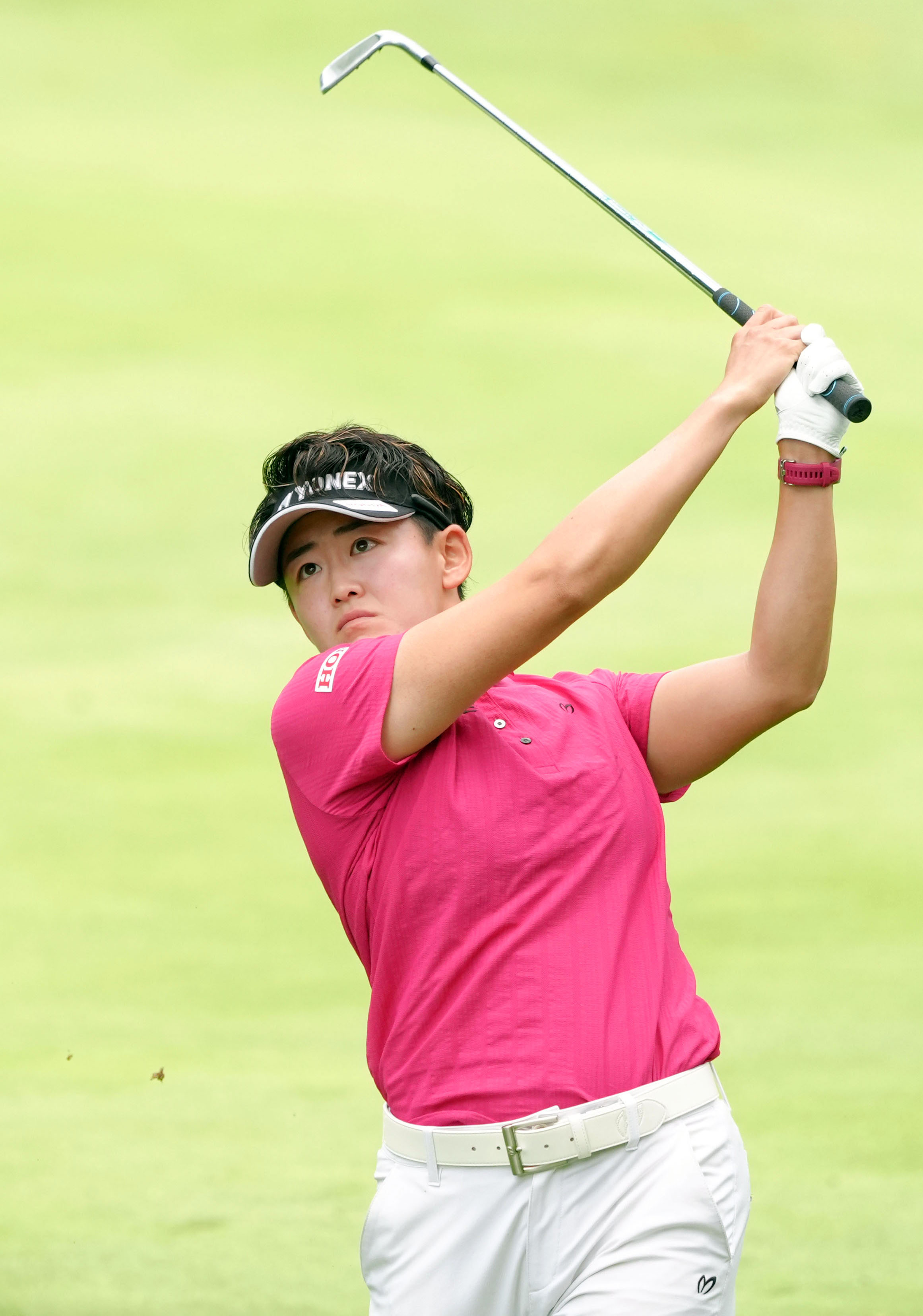 岩井明愛が米女子ゴルフツアーで初優勝、双子の妹千怜も5月に初制覇