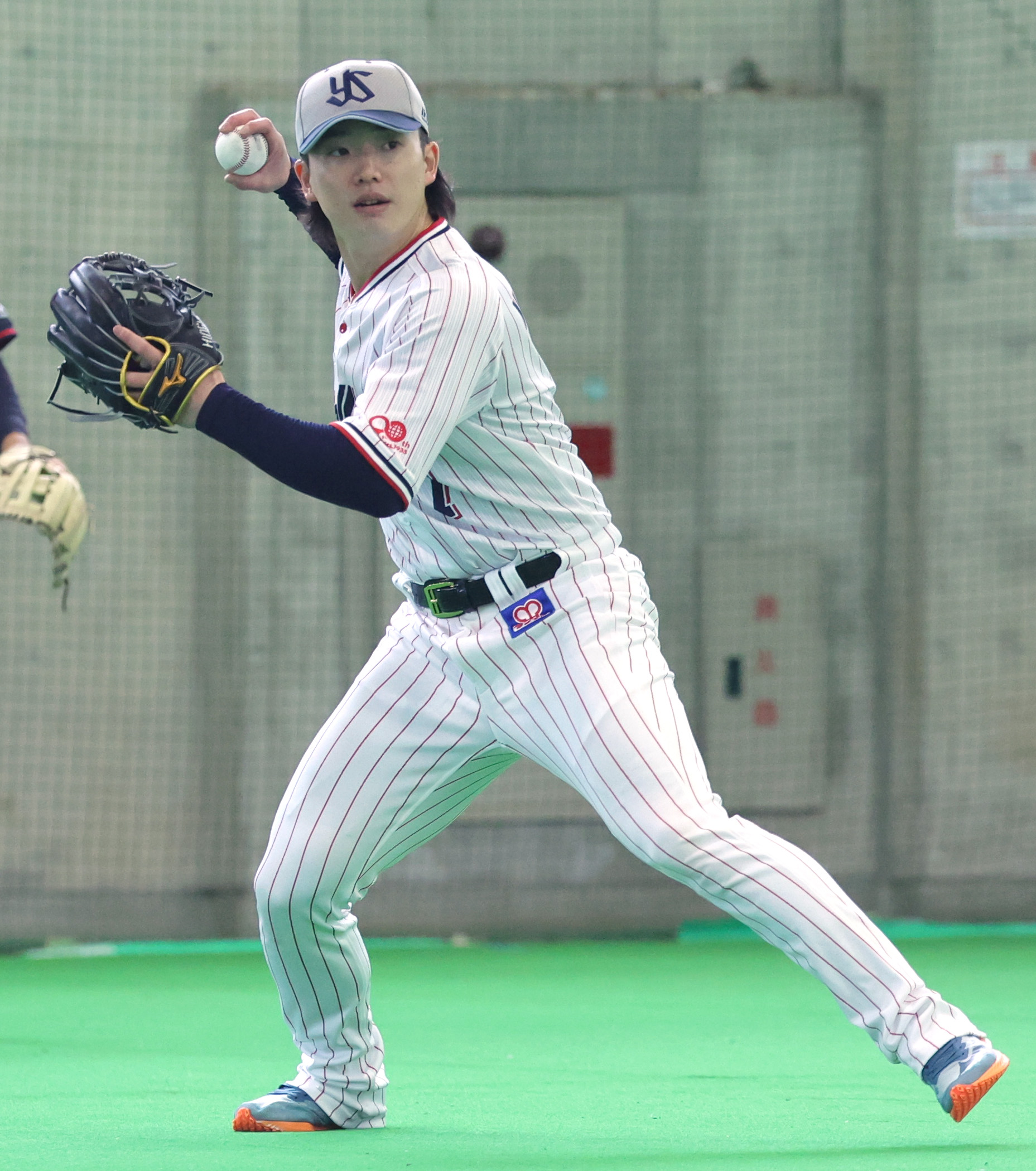 東京ヤクルトスワローズ 等身大布ポスター 山田哲人 長岡秀樹 ⚾️ 3月5日(水)〜6日(木)、 「ラグザス 侍ジャパンシリーズ2025