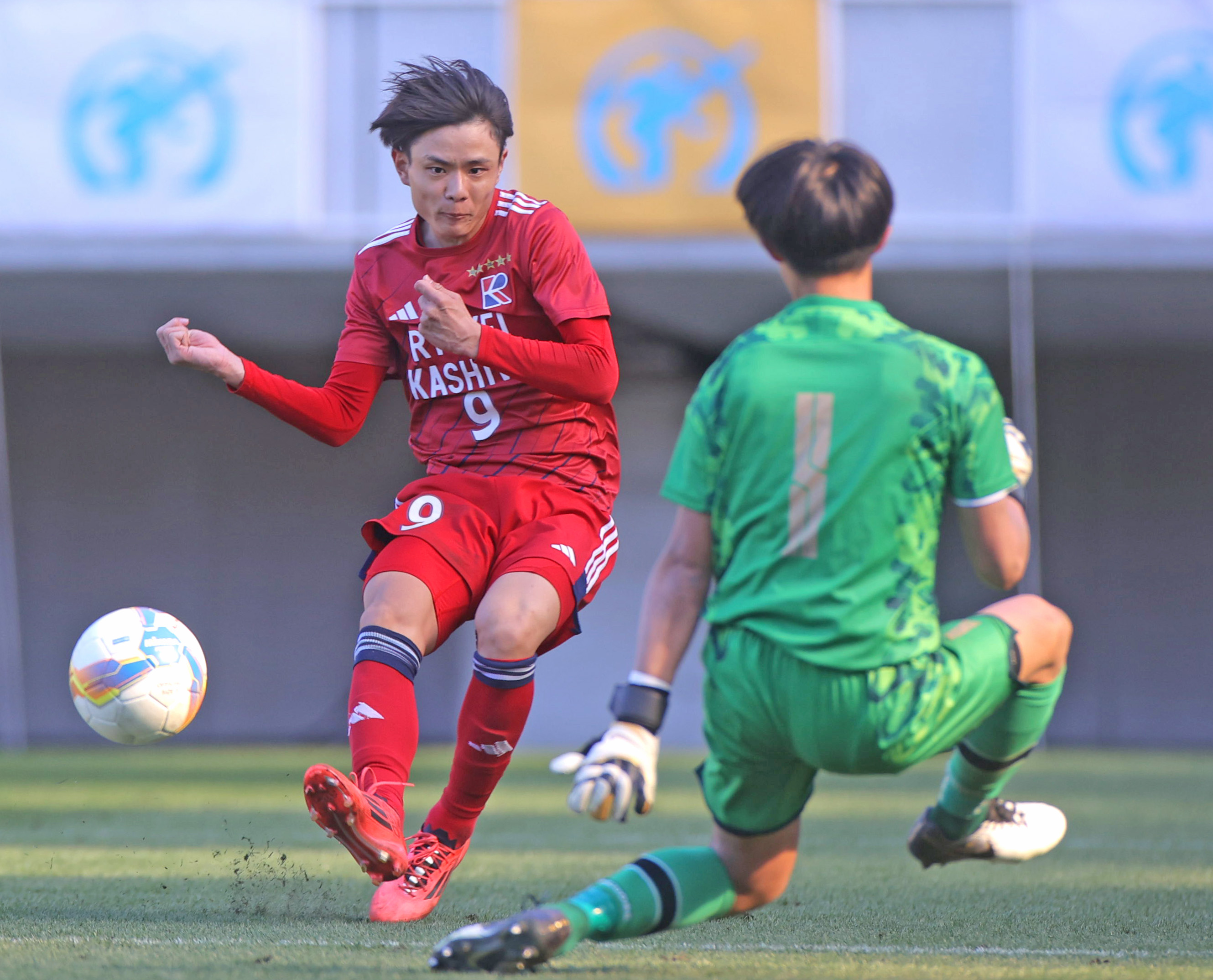 高校サッカー】流通経大柏FW山野春太、3戦連続先制ゴール「得意